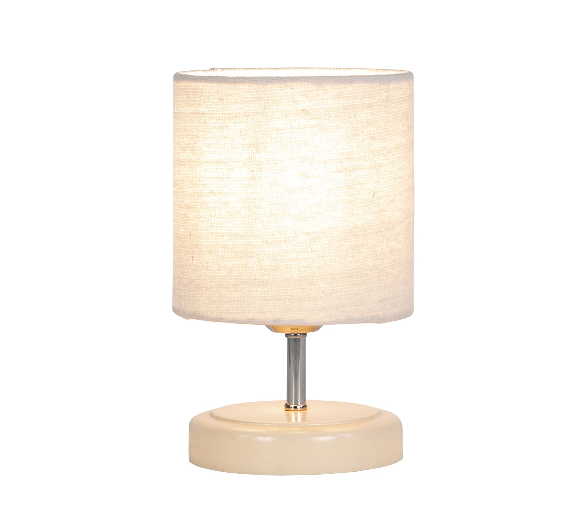 A beige Lampshade with a circular base - Vitrine Furniture - Lighting
