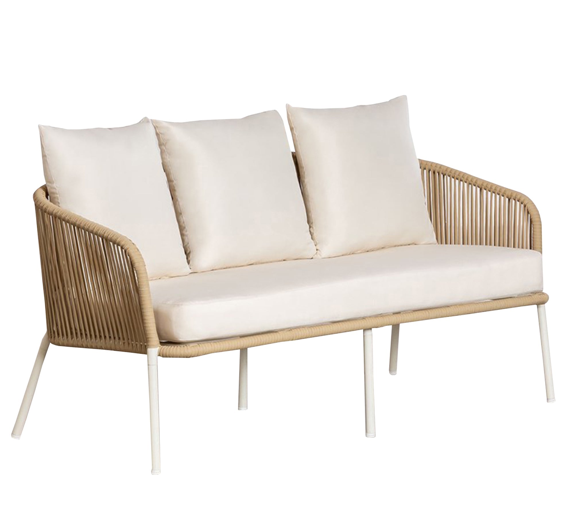 A beige session made of doubar threads - Vitrine Furniture - Outdoor Products