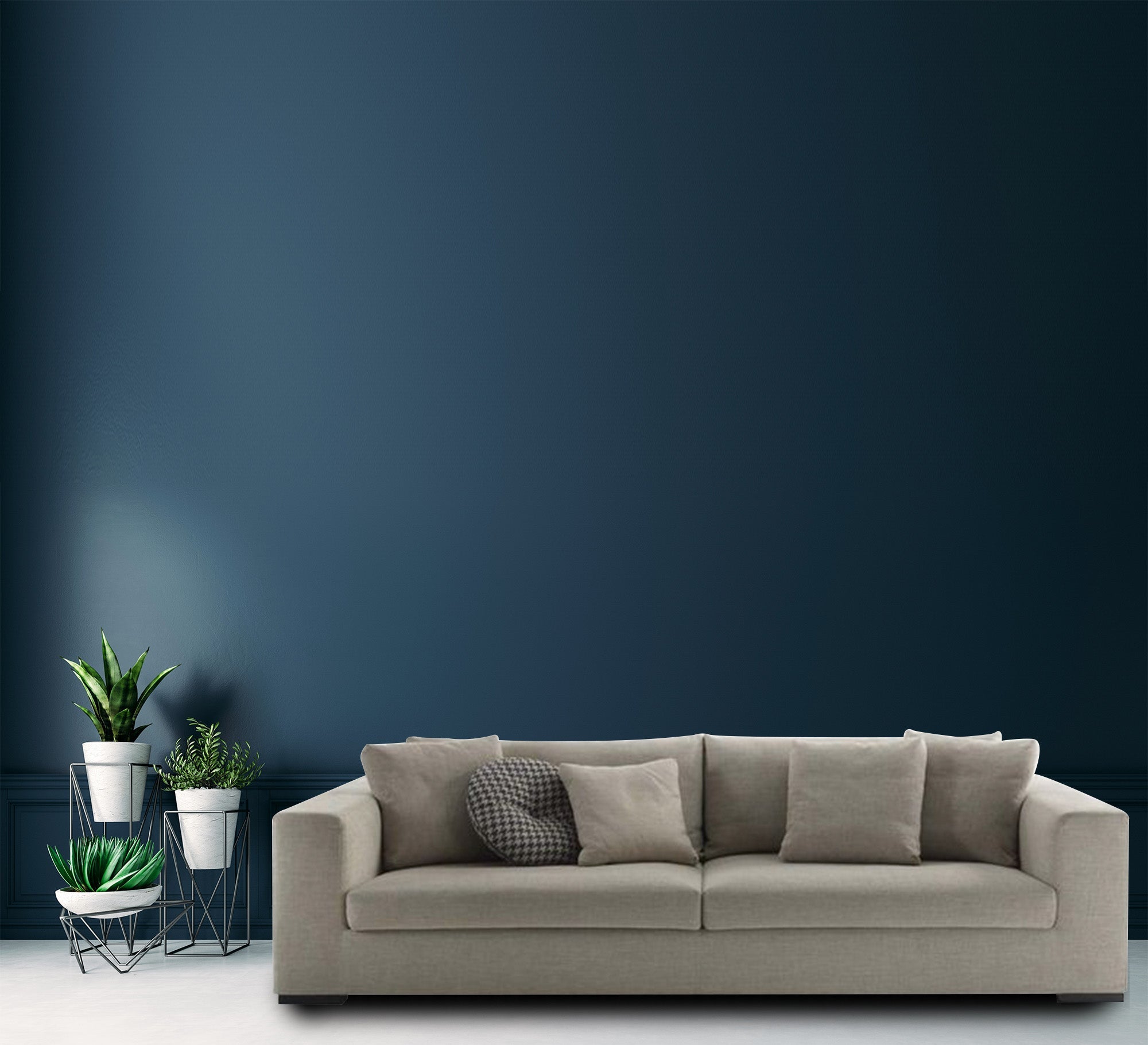 A cafe sofa with elegant cushions - Vitrine Furniture - Living room Sofas