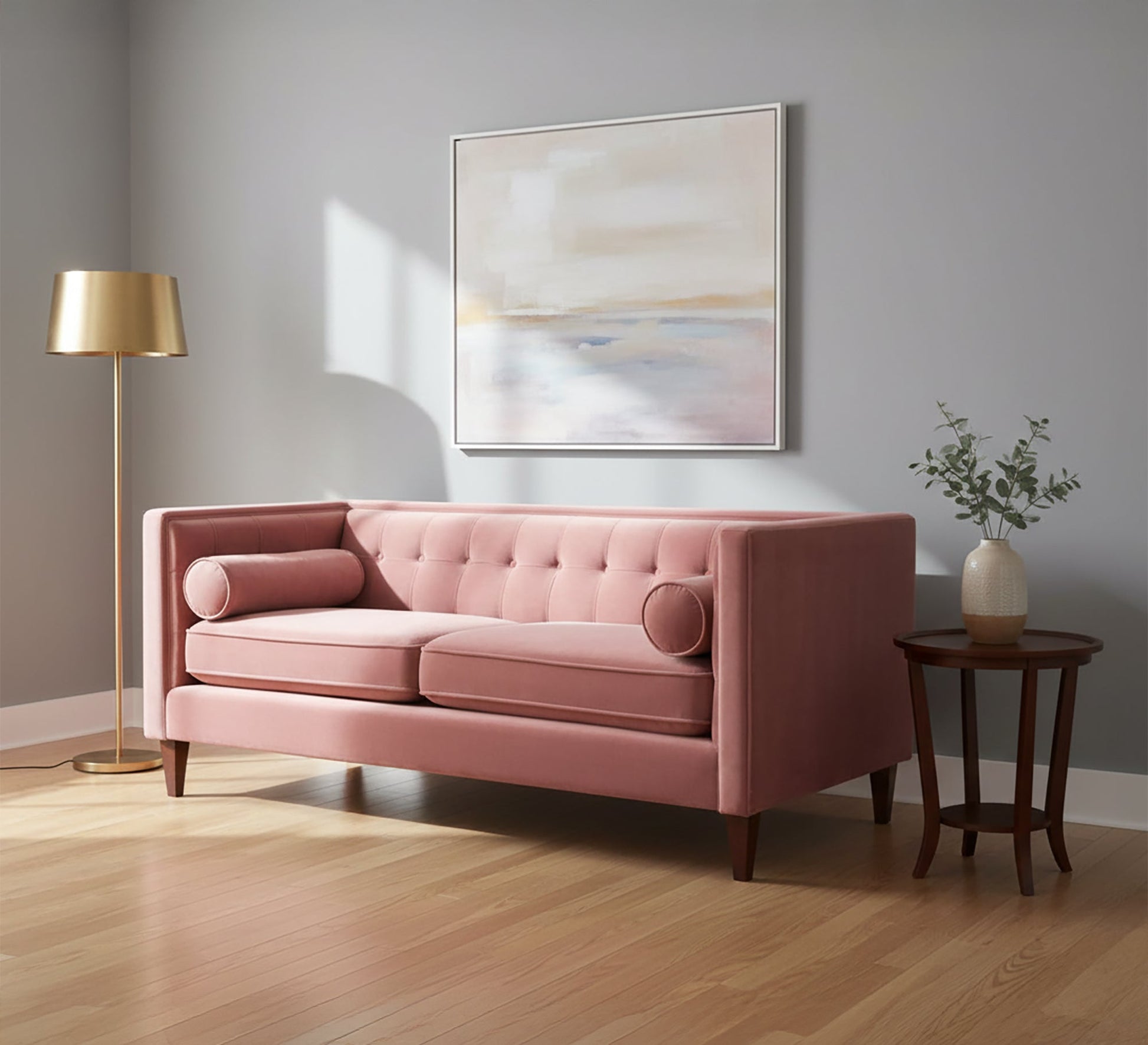 A cashmere sofa with capotonite grains from the inside - Vitrine Furniture - Living room Sofas