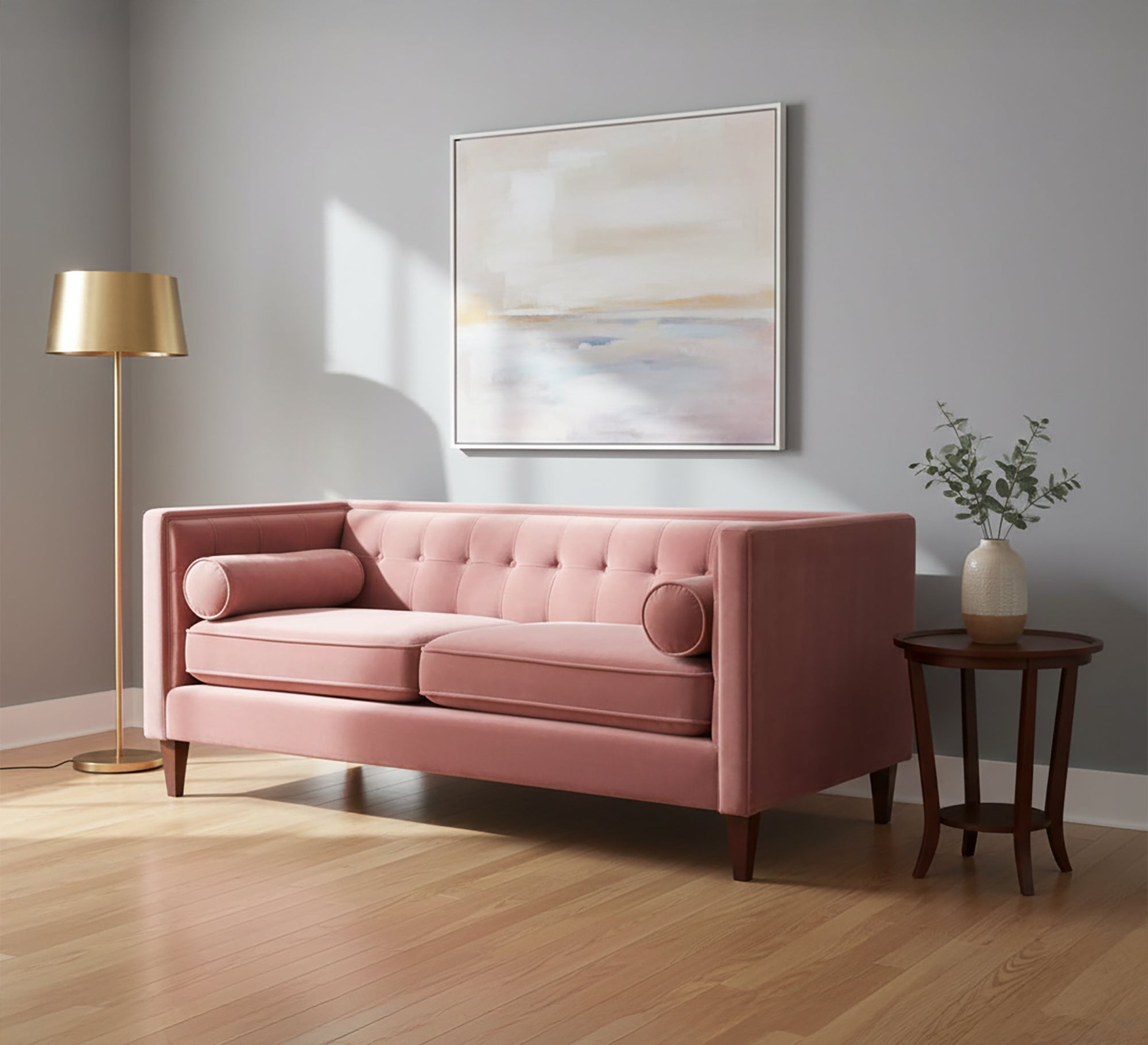 A cashmere sofa with capotonite grains from the inside - Vitrine Furniture - Living room Sofas