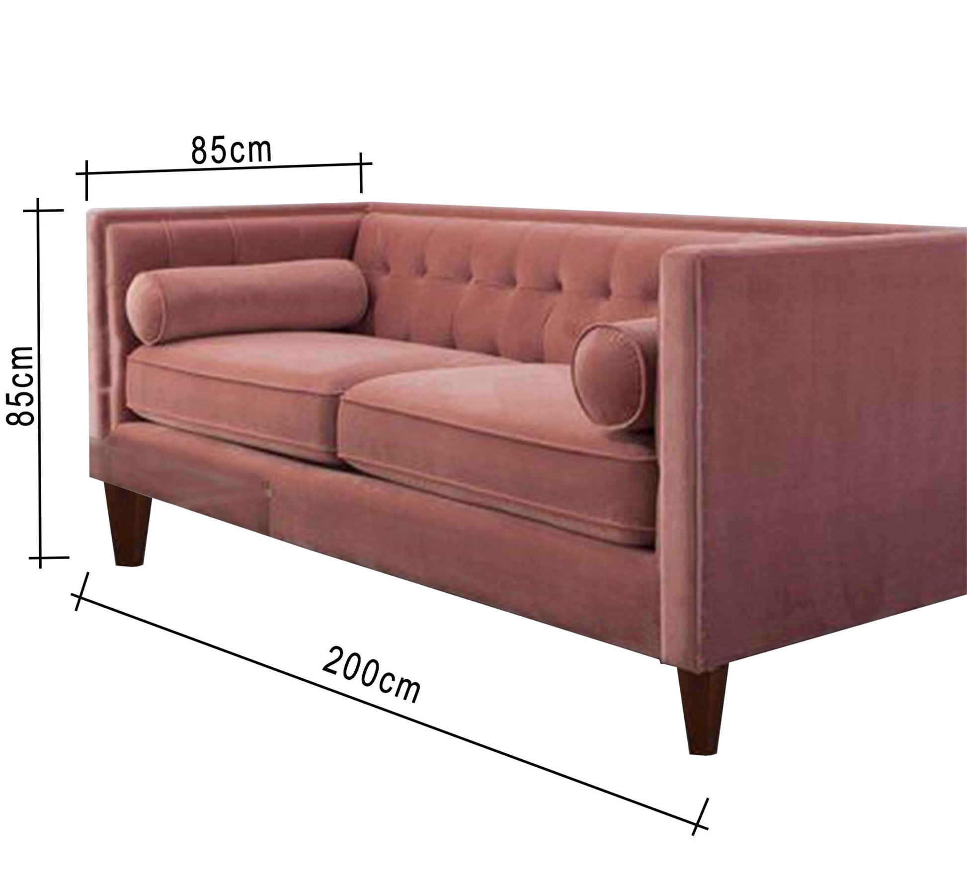 A cashmere sofa with capotonite grains from the inside - Vitrine Furniture - Living room Sofas