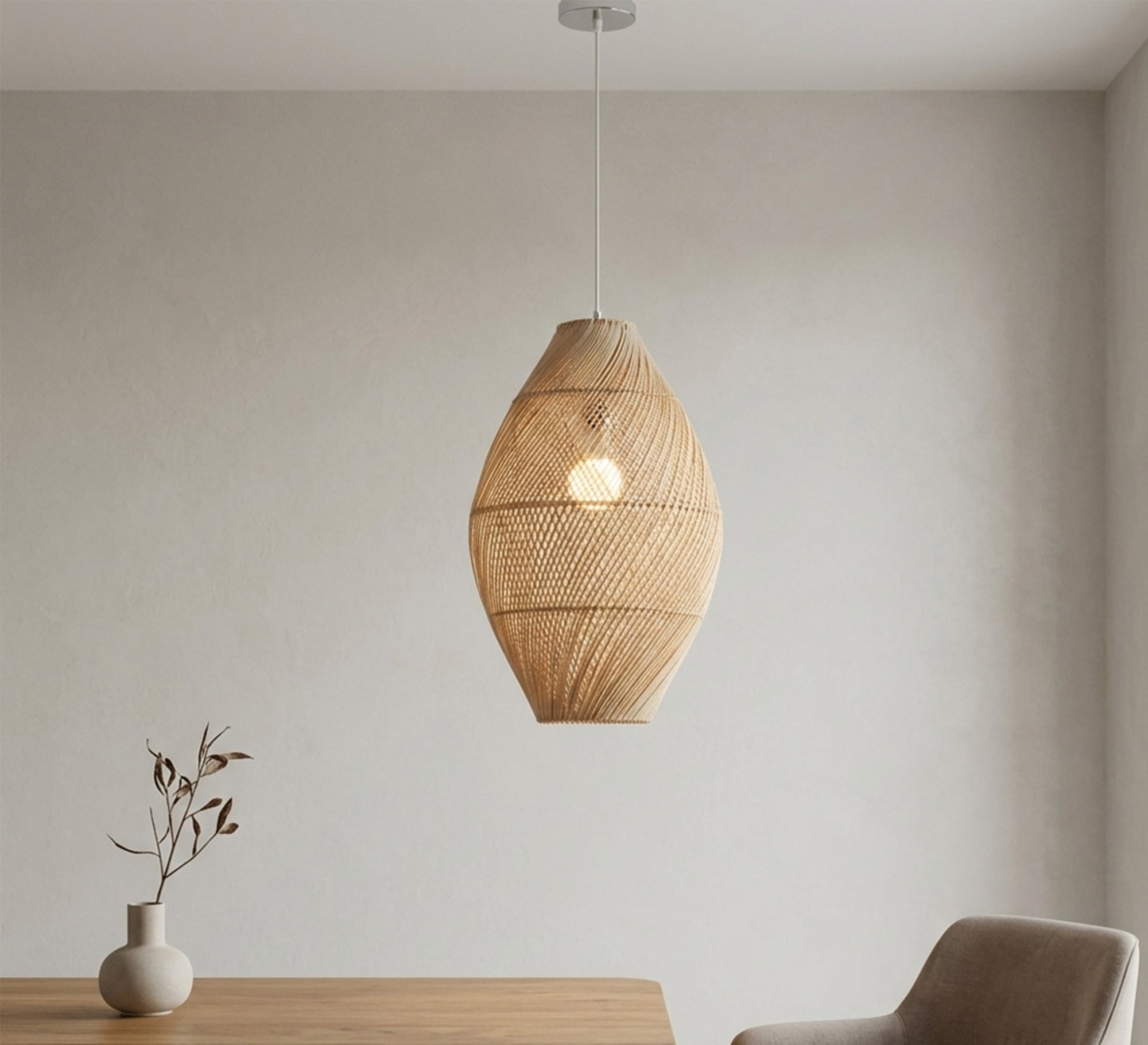 A ceiling lamp with a touch of nature's warmth - Vitrine Furniture - Ceiling lights