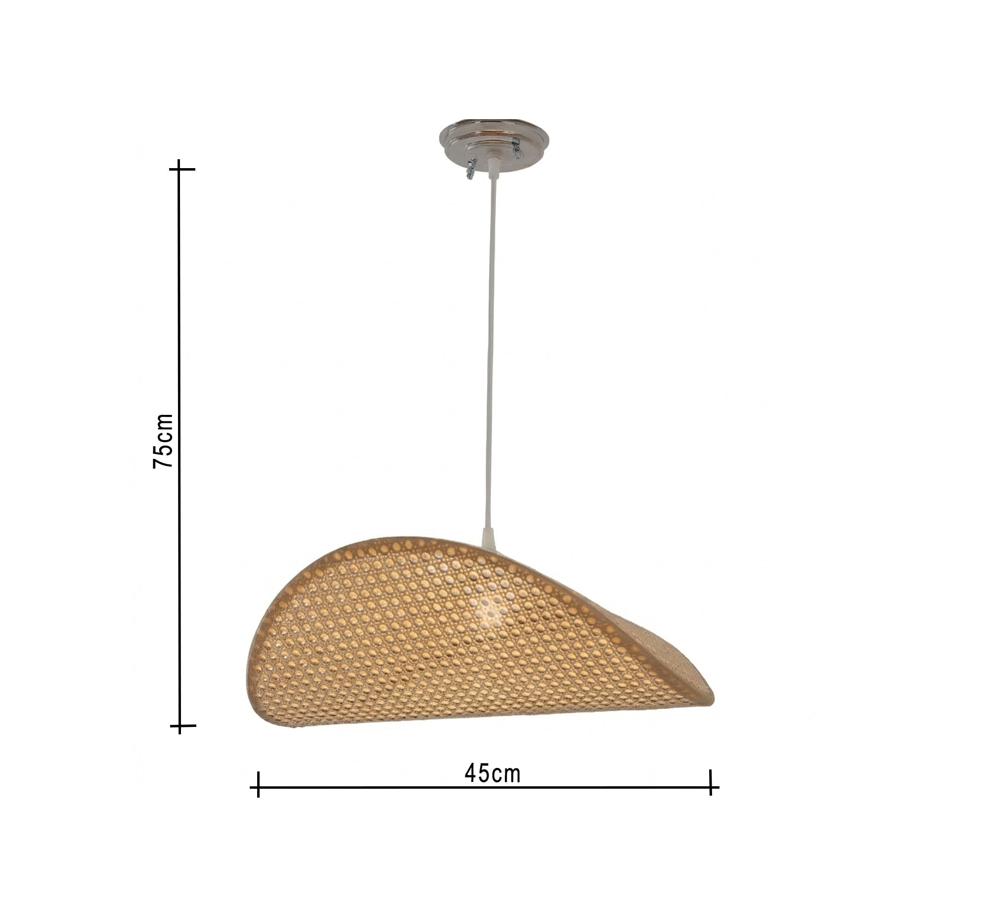 A ceiling lamp with a unique wave design - Vitrine Furniture - Ceiling lights