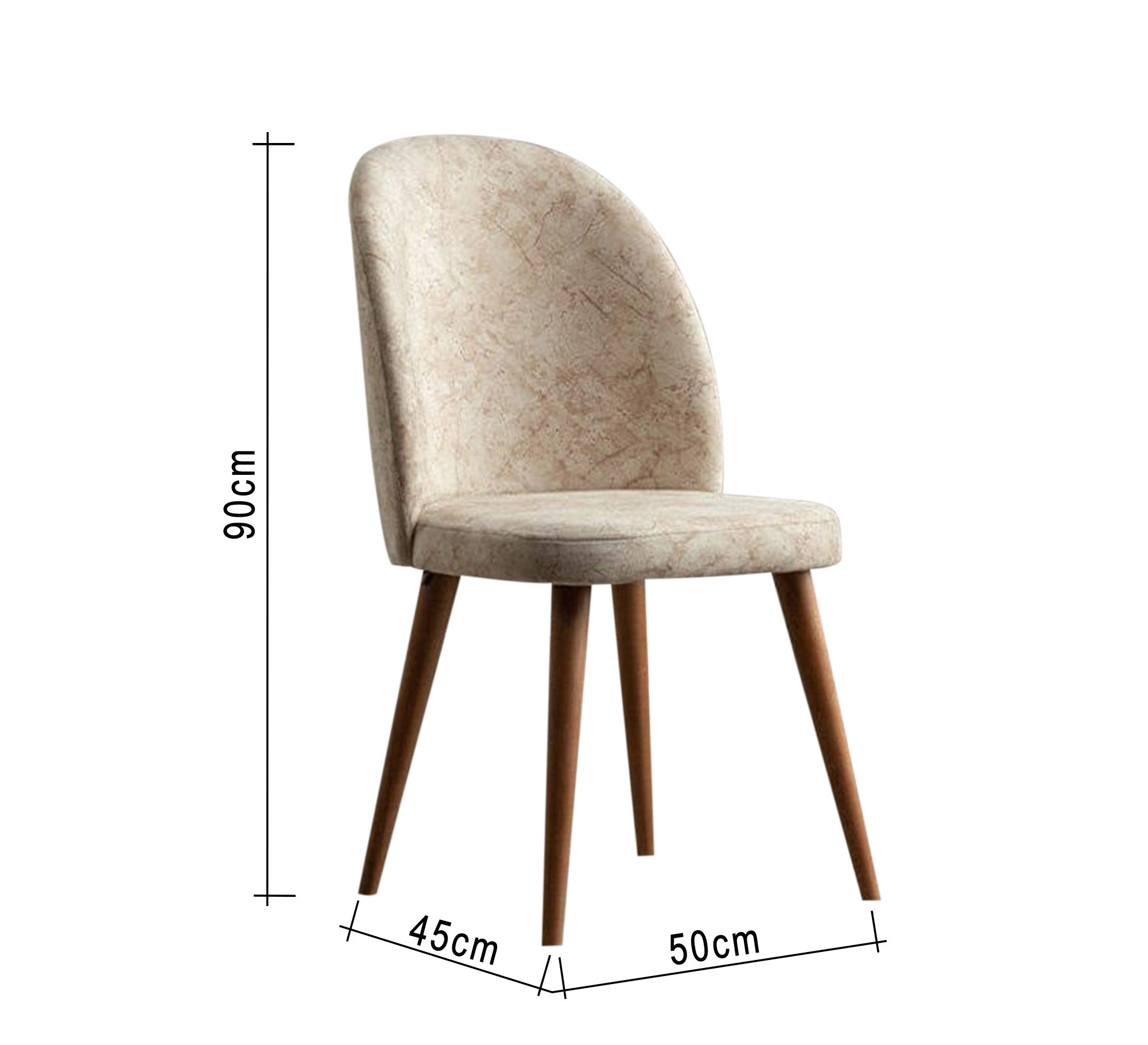 A chair upholstered in patterned fabric - Vitrine Furniture - Furniture