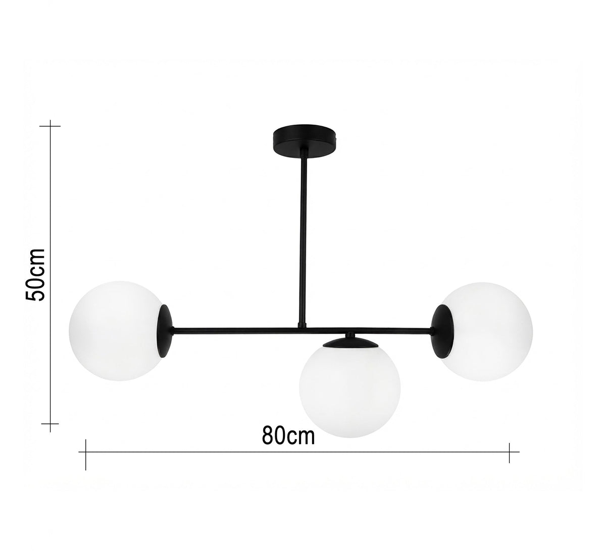 A chandelier featuring modern simplicity that illuminates your horizon - Vitrine Furniture - Ceiling lights