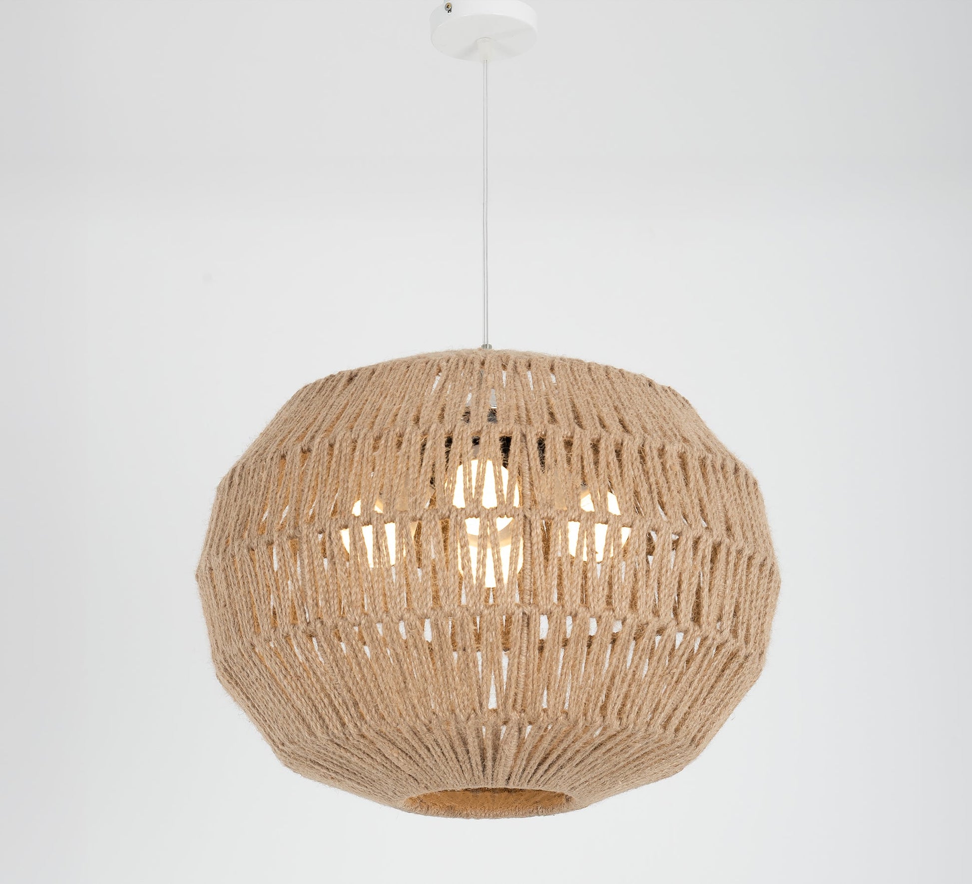 A chandelier with a dense hand - woven pattern - Vitrine Furniture - Ceiling lights