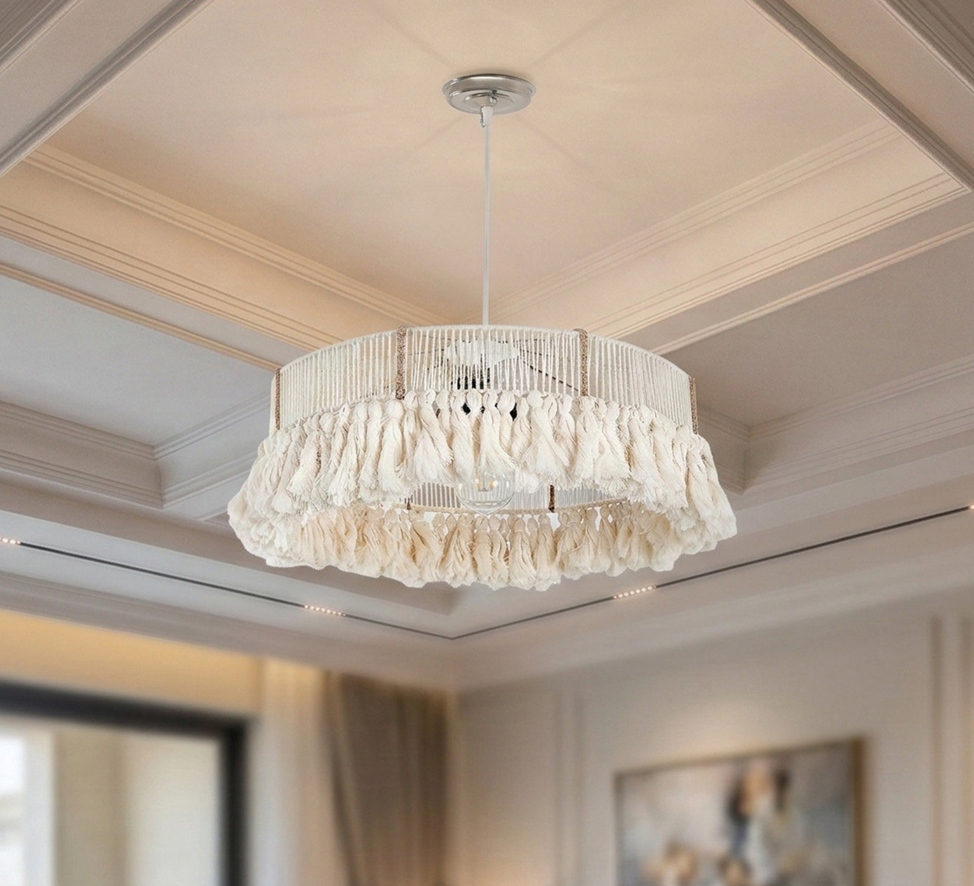 A chandelier with a round design that is soothing to the nerves - Vitrine Furniture - Ceiling lights