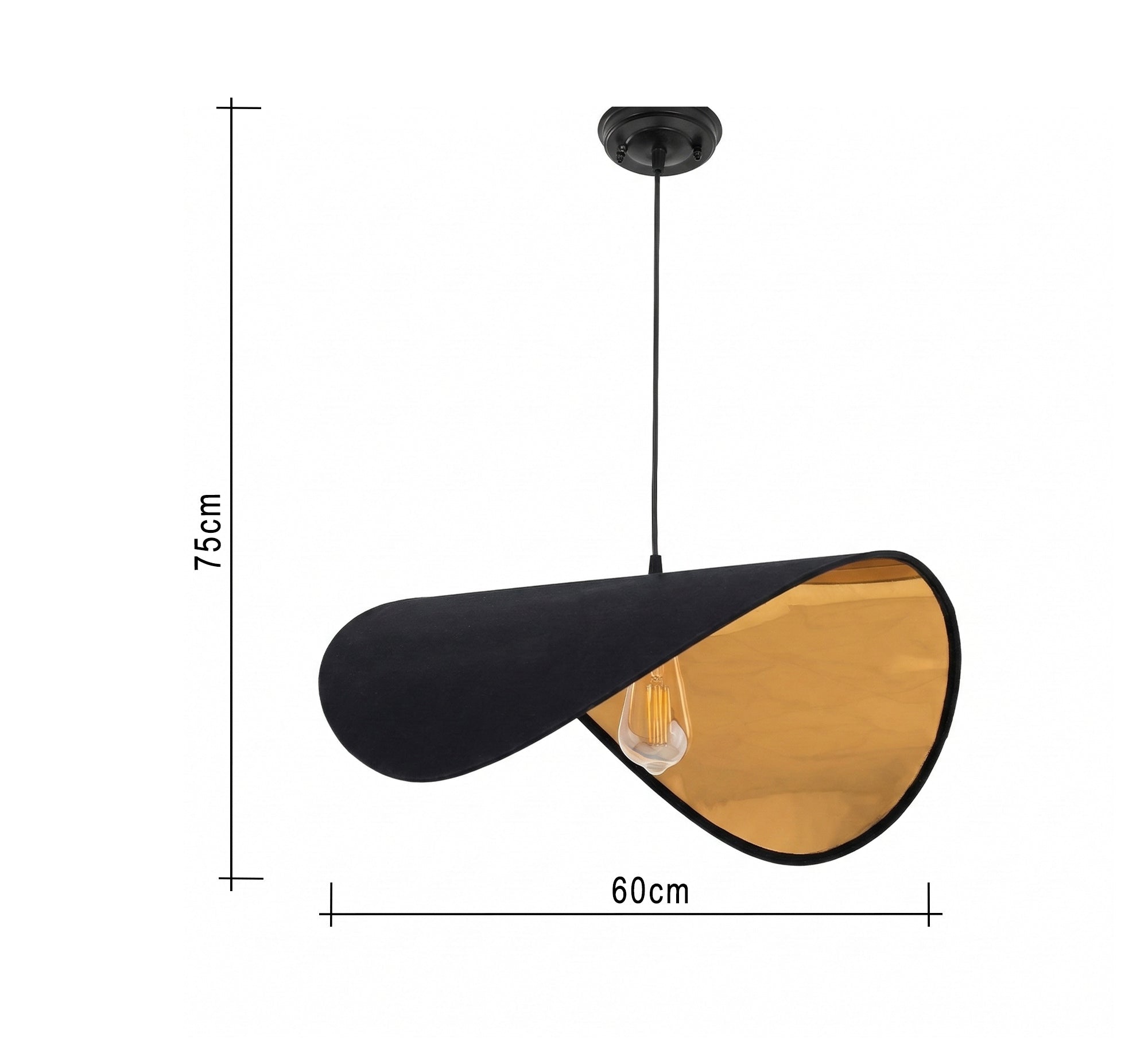A chandelier with a streamlined design - Vitrine Furniture - Ceiling lights