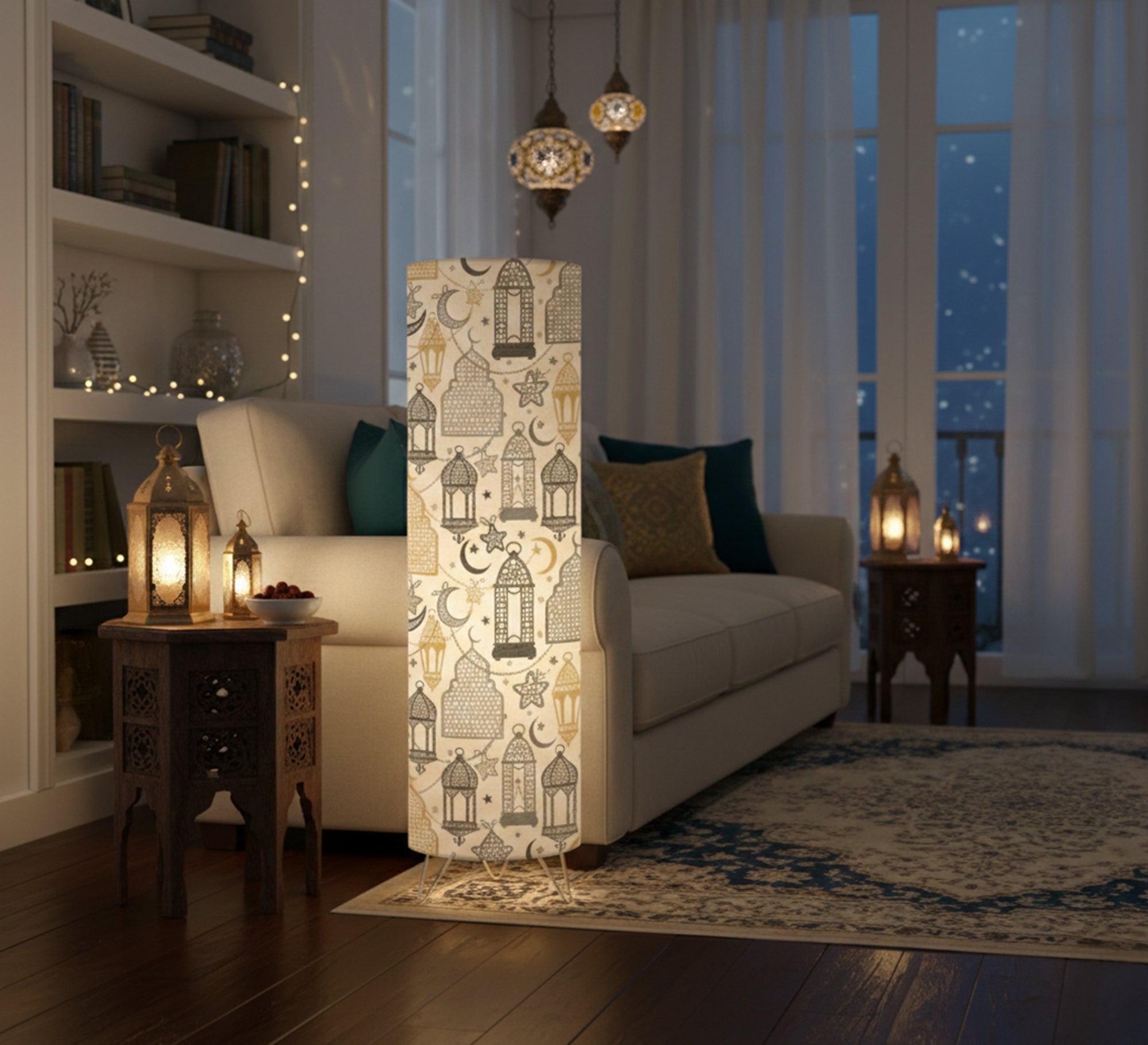 A cheerful Ramadan floor lamp - Vitrine Furniture - Floor lamps