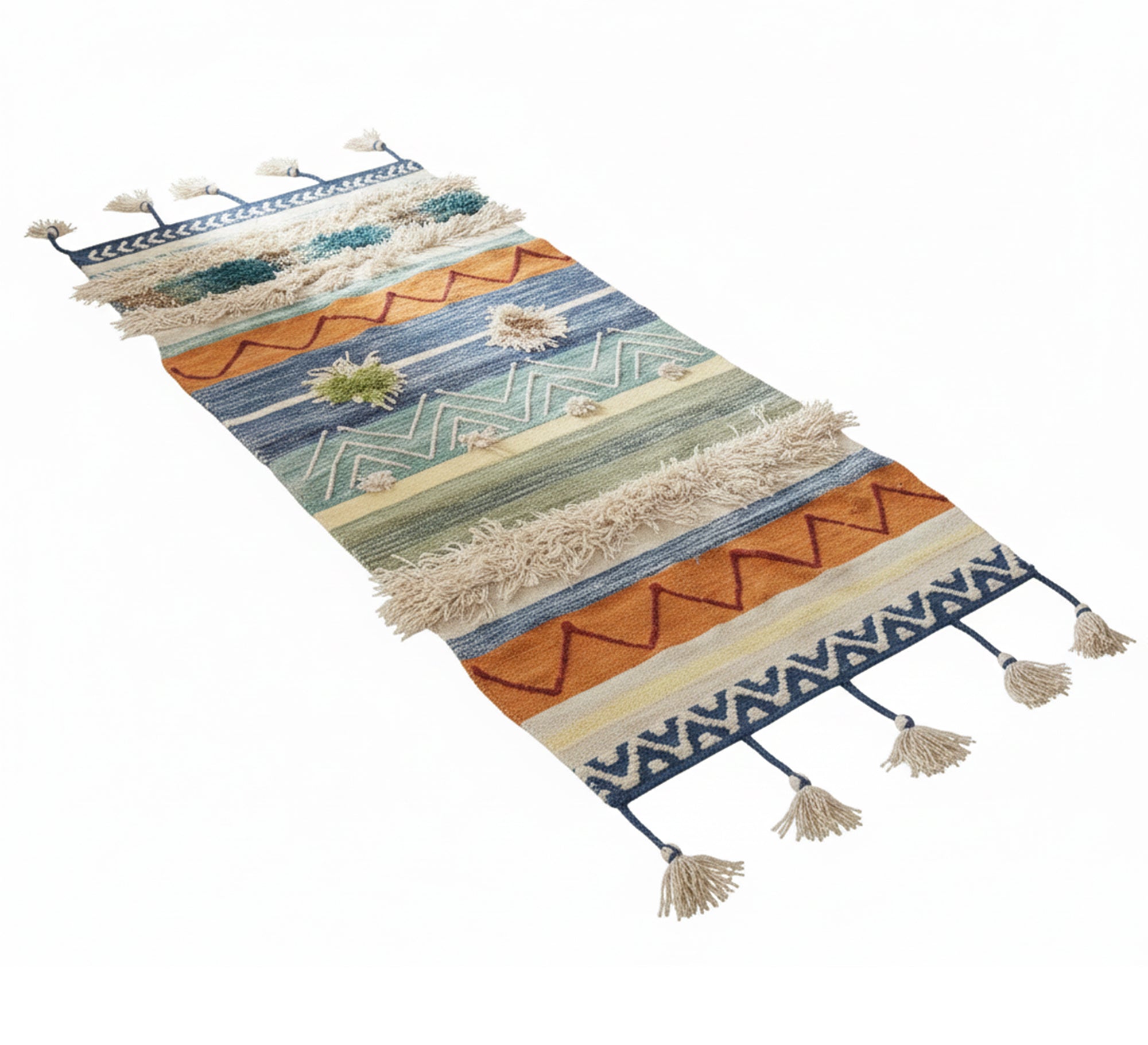 A cheerful rug in multiple colors - Vitrine Furniture - Accessories