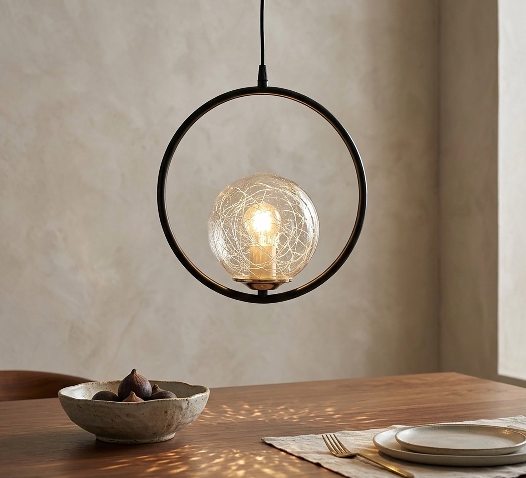 A circular chandelier that comes alive - Vitrine Furniture - Ceiling lights