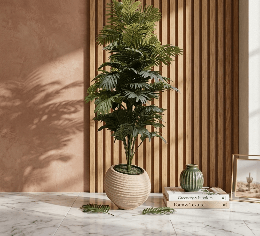 A circular pot for artificial planting - Vitrine Furniture - Pots & Plants