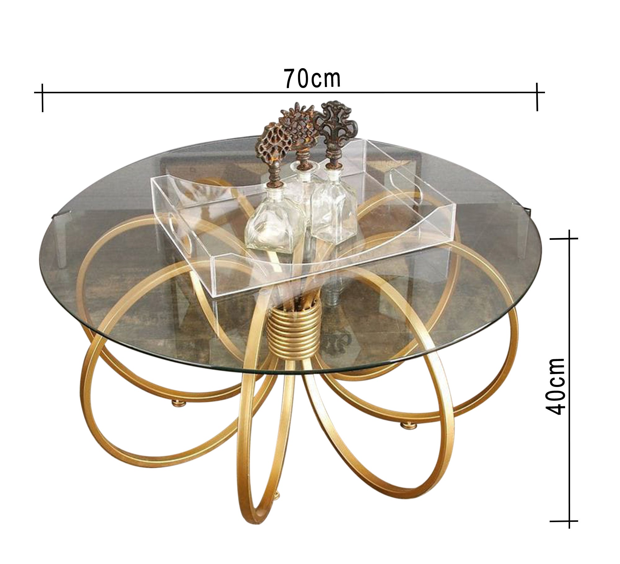 A circular table with a unique design - Vitrine Furniture - Furniture