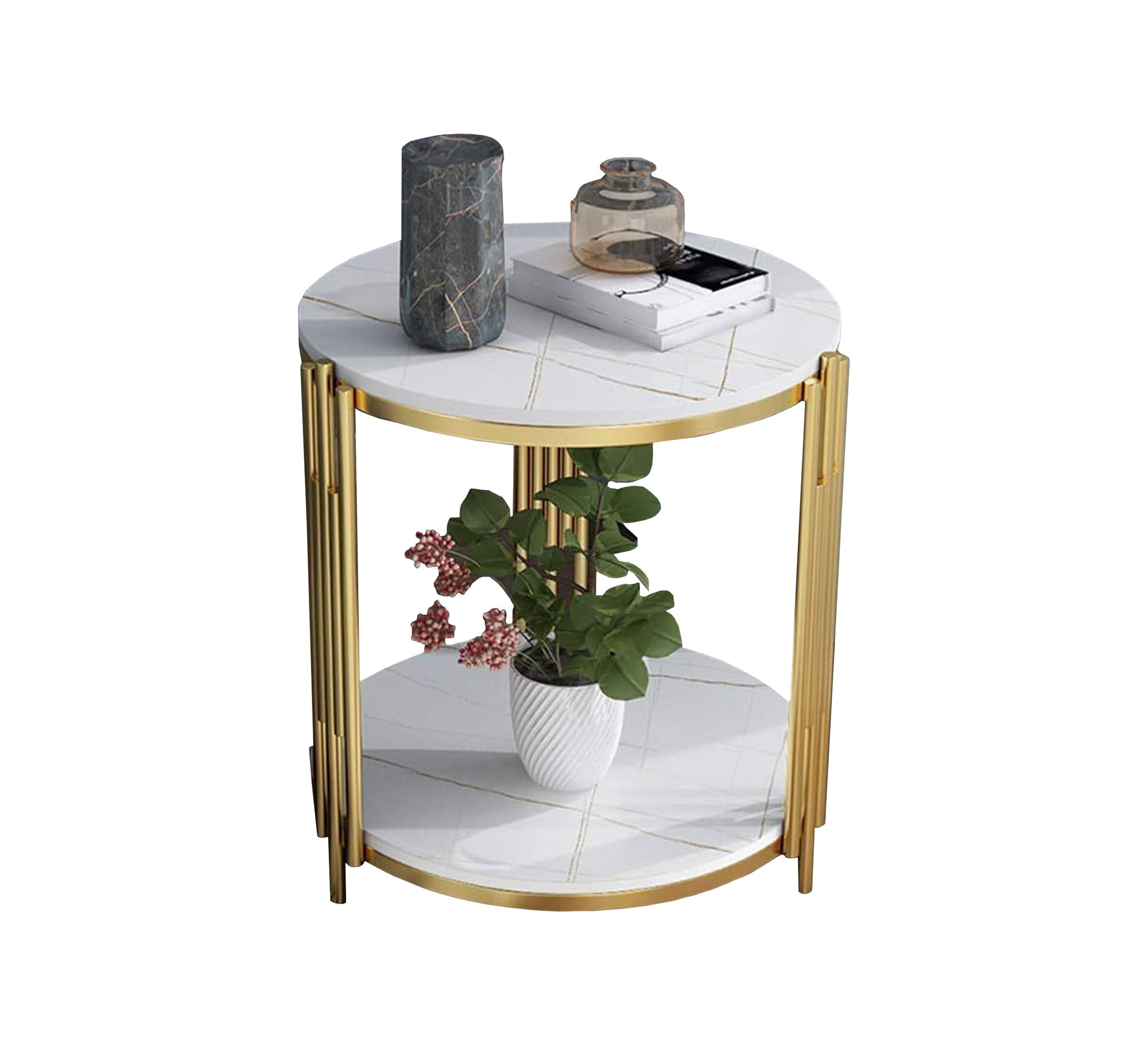 A circular table with two different tops - Vitrine Furniture - Furniture