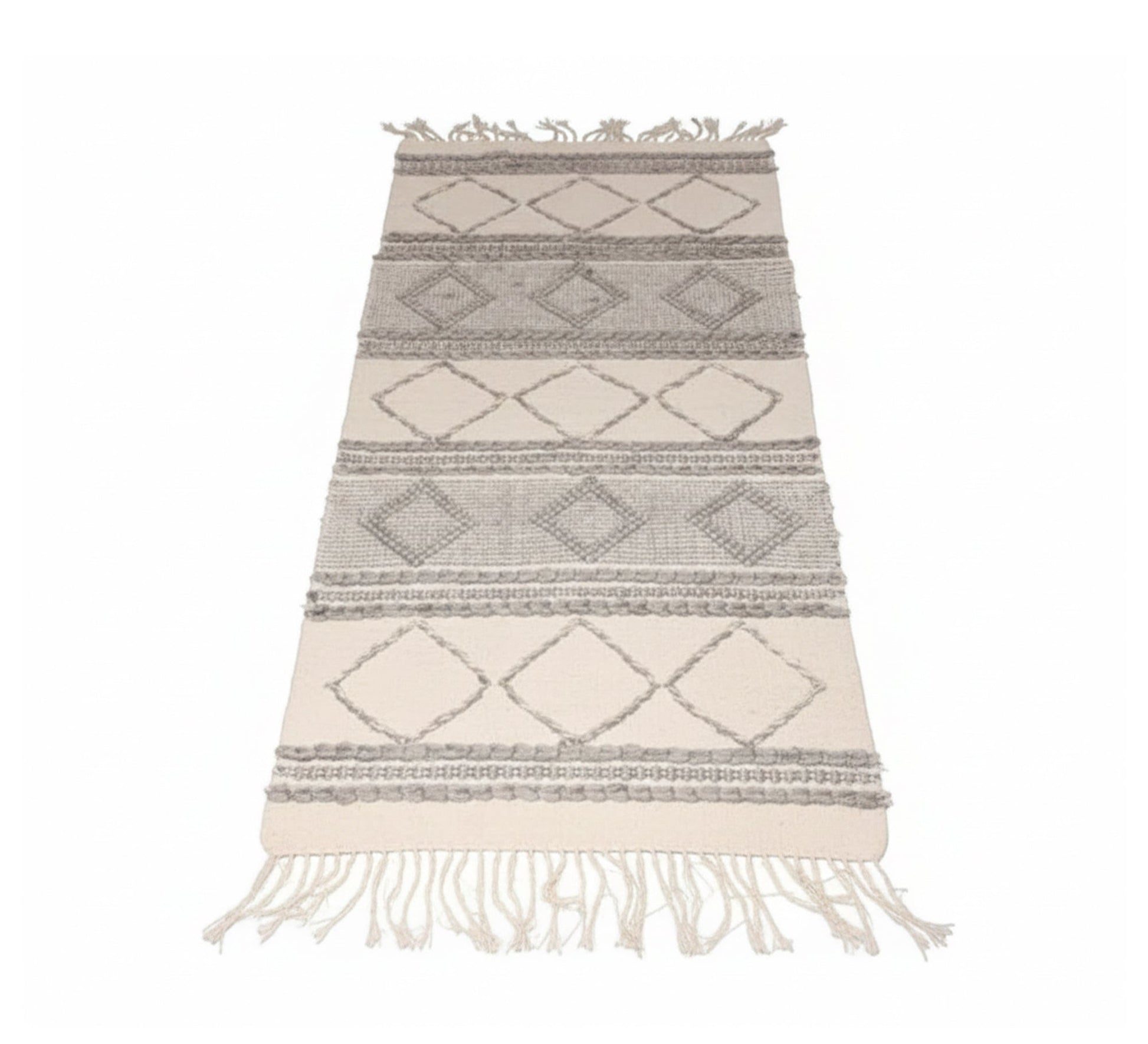 A classic rug with alternating geometric patterns - Vitrine Furniture - Accessories