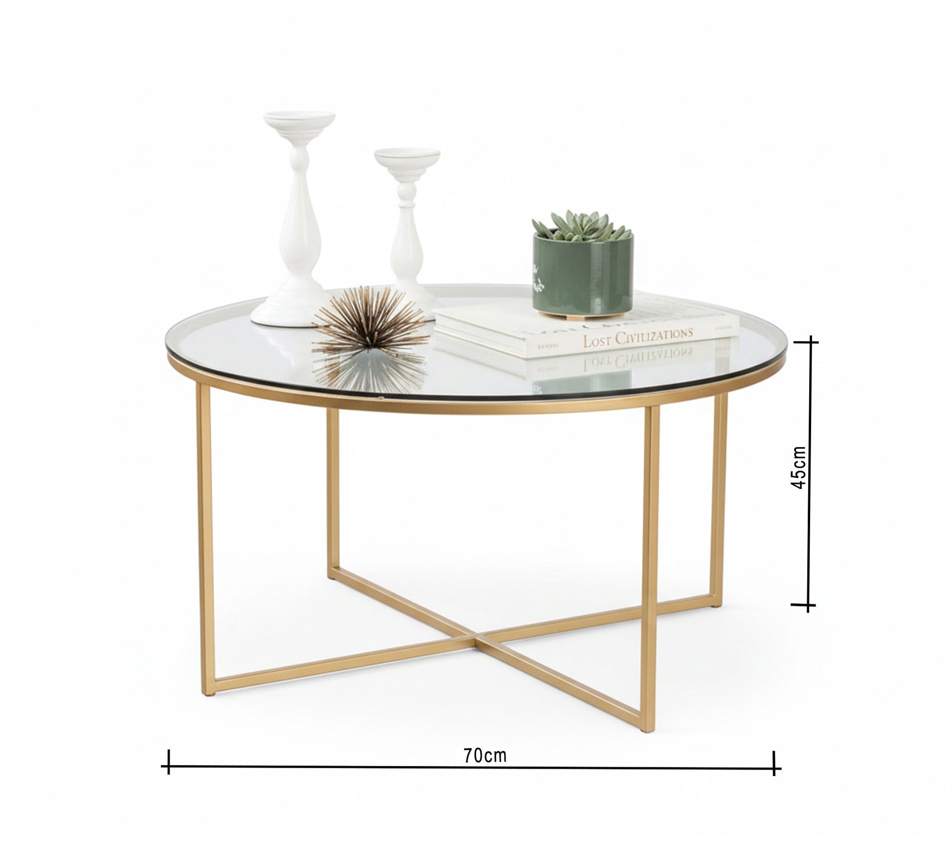 A coffee table with a design that gives a feeling of spaciousness - Vitrine Furniture - Furniture