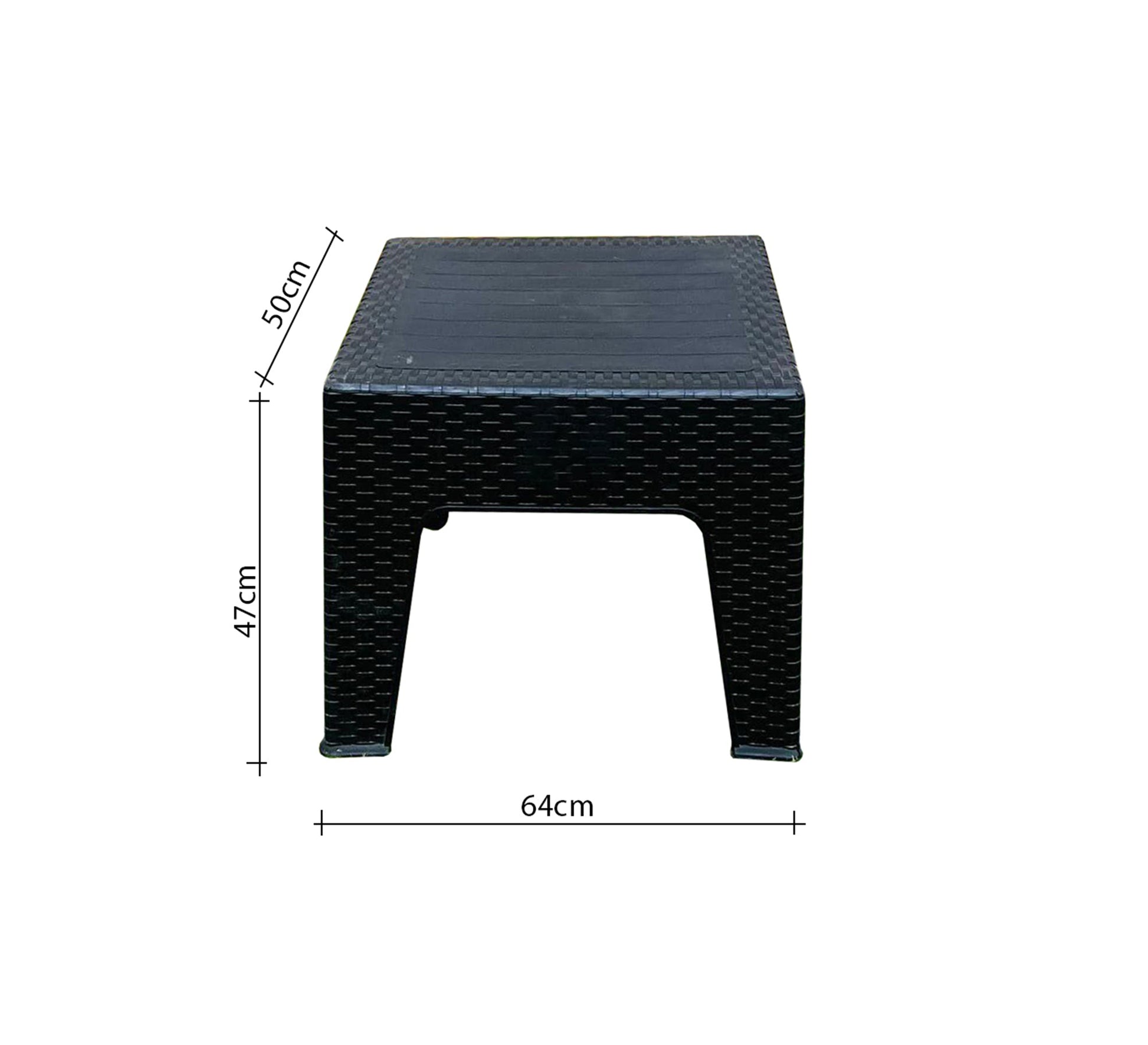 A comfortable and practical black patio set - Vitrine Furniture - Outdoor Products