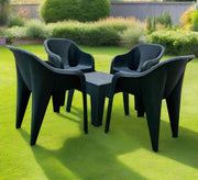 A comfortable and practical black patio set - Vitrine Furniture - Outdoor Products