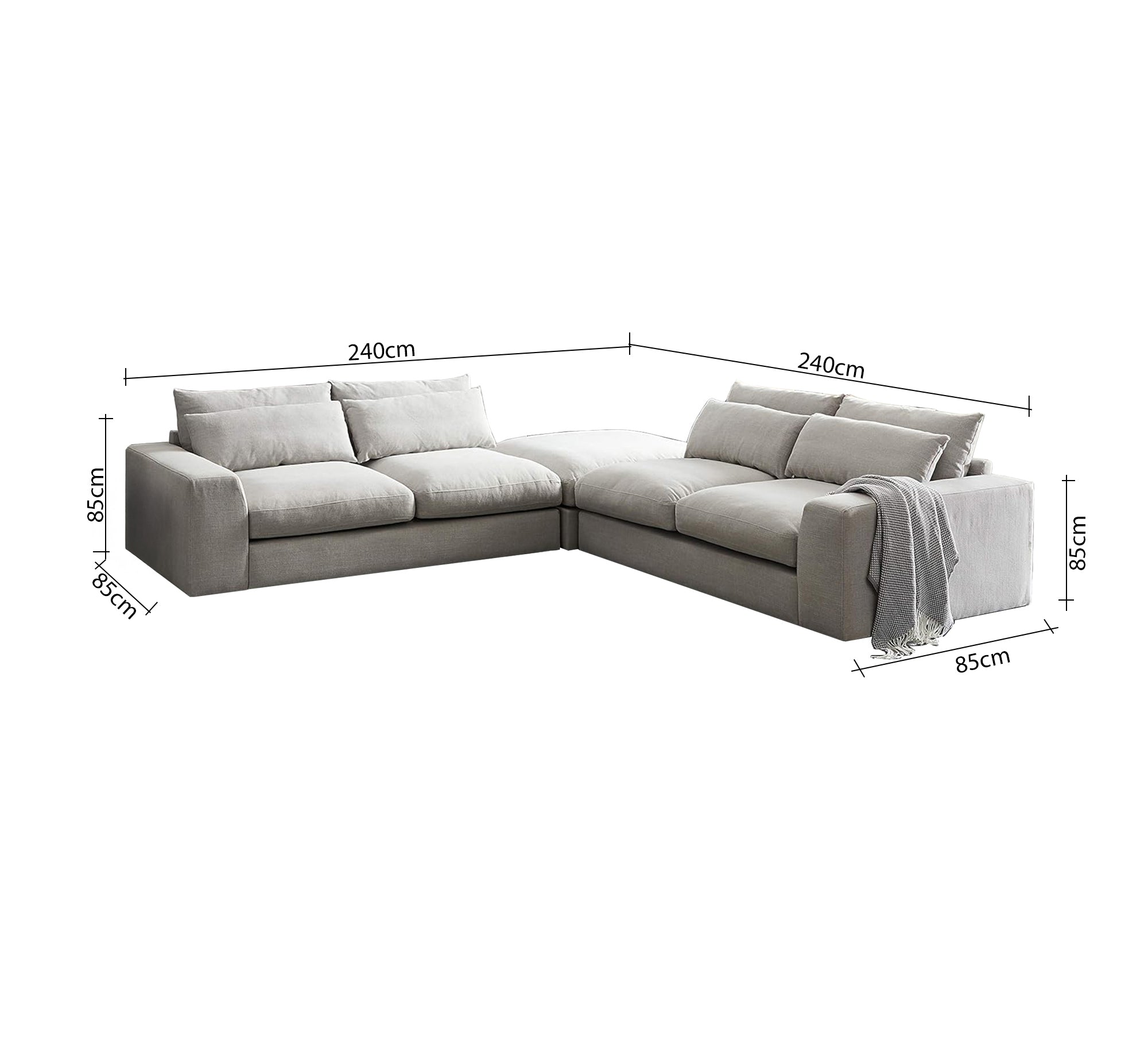 A comfortable corner with soft cushions - Vitrine Furniture - Furniture