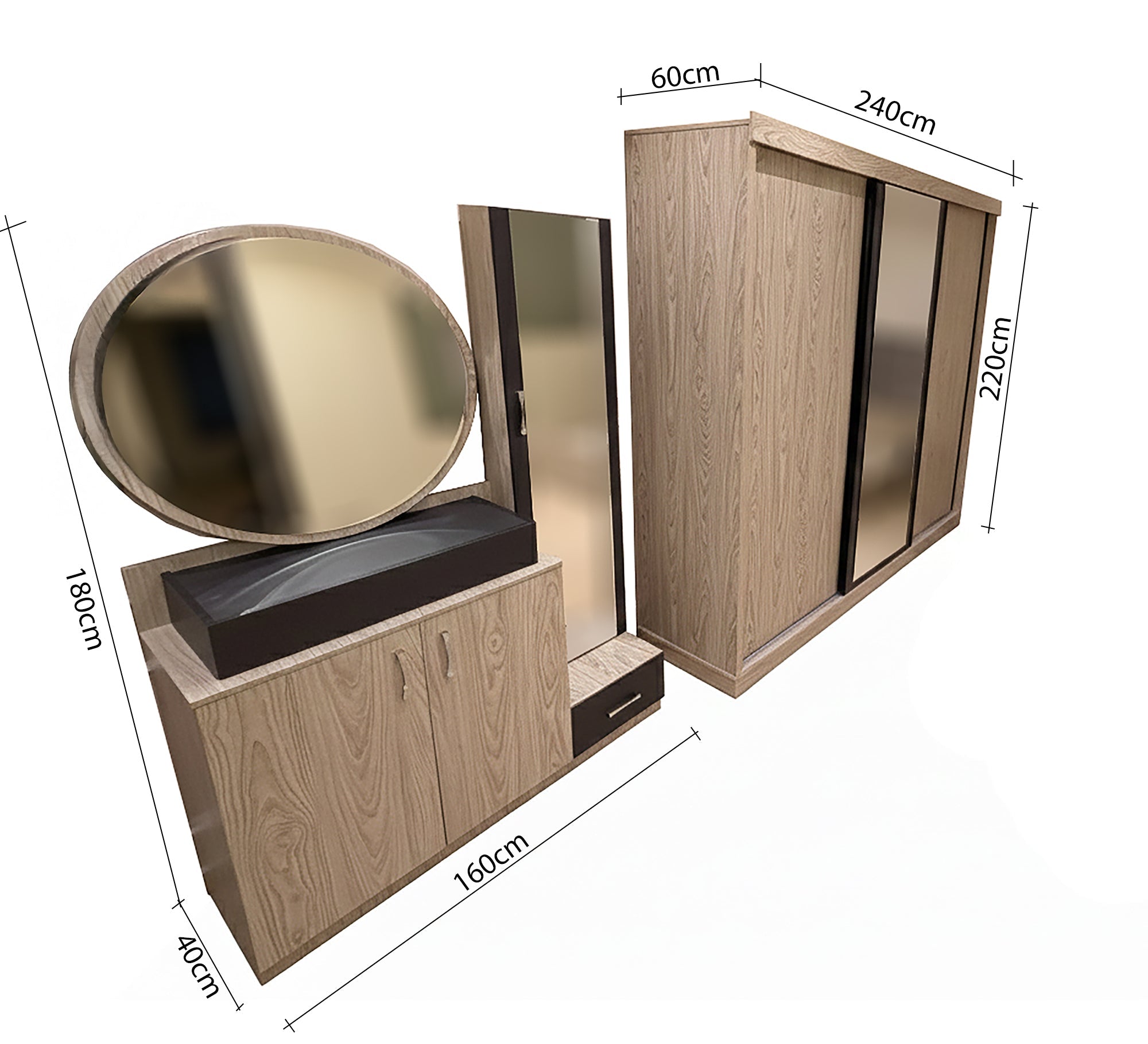 A complete and attractive bedroom - Vitrine Furniture - Furniture