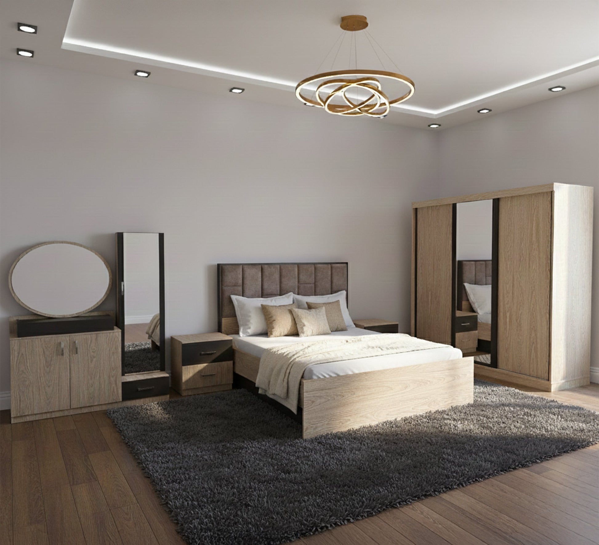 A complete and attractive bedroom - Vitrine Furniture - Furniture