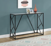 A console table that combines the transparency of glass and metal - Vitrine Furniture - Furniture