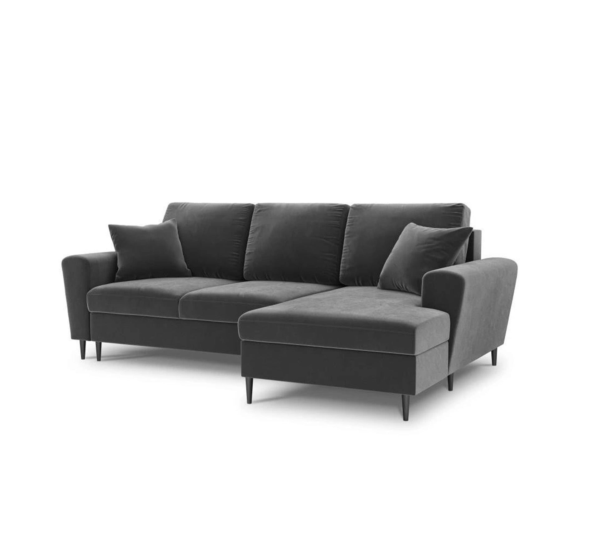A corner sofa with a soft, velvety feel - Vitrine Furniture - Furniture