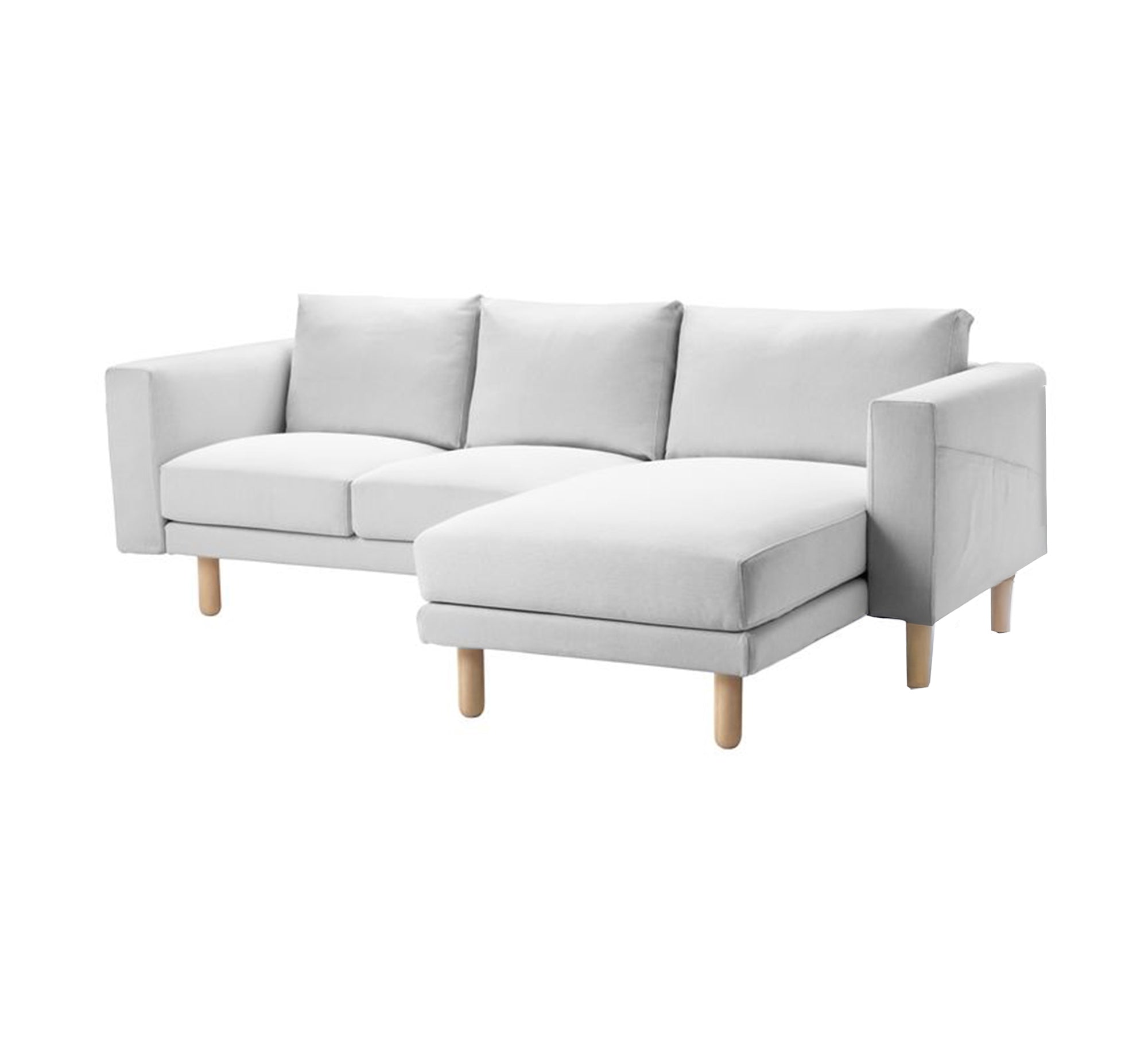 A corner sofa with clean lines and wide armrests - Vitrine Furniture - Furniture