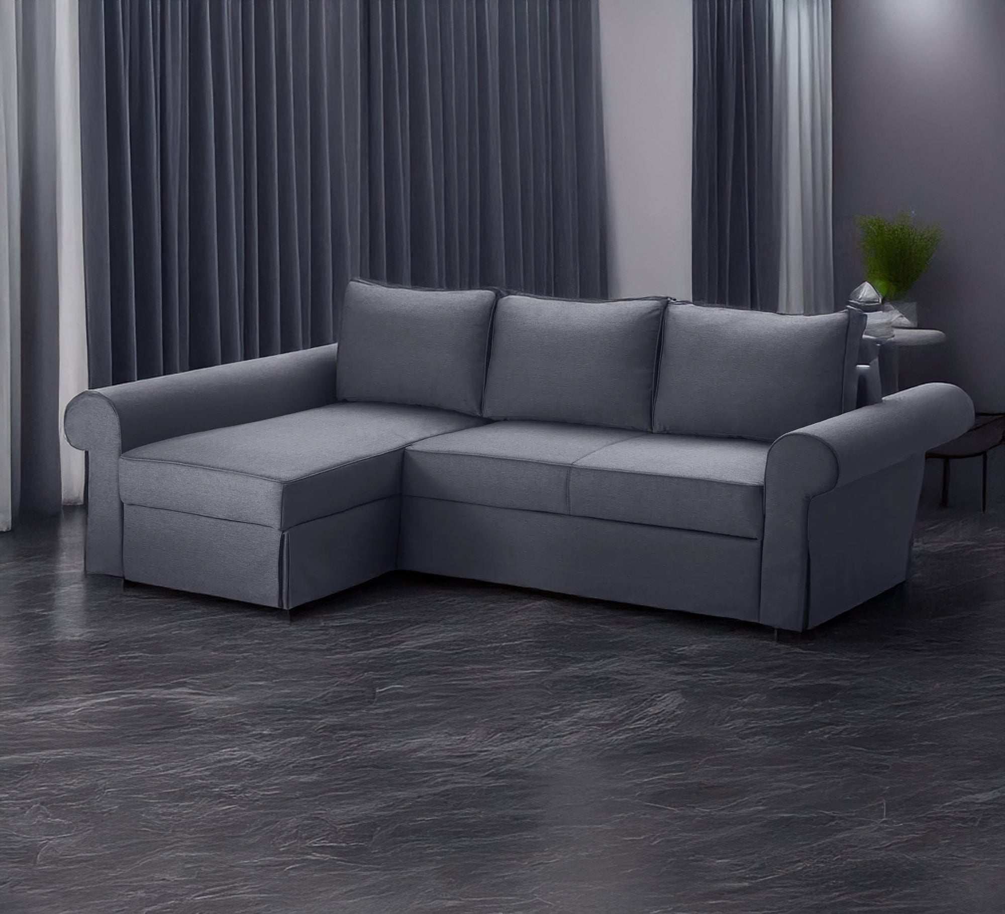 A corner with circular armrests - Vitrine Furniture - Furniture