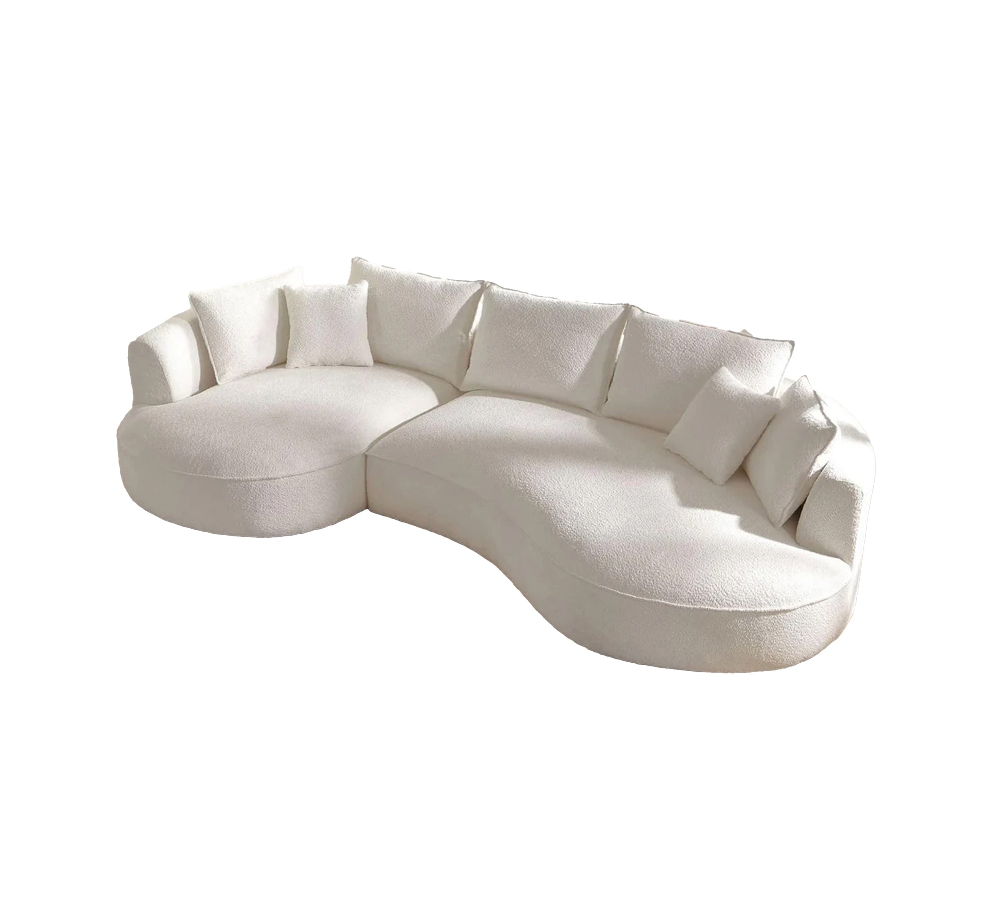 A corner with curved exterior lines - Vitrine Furniture - Furniture