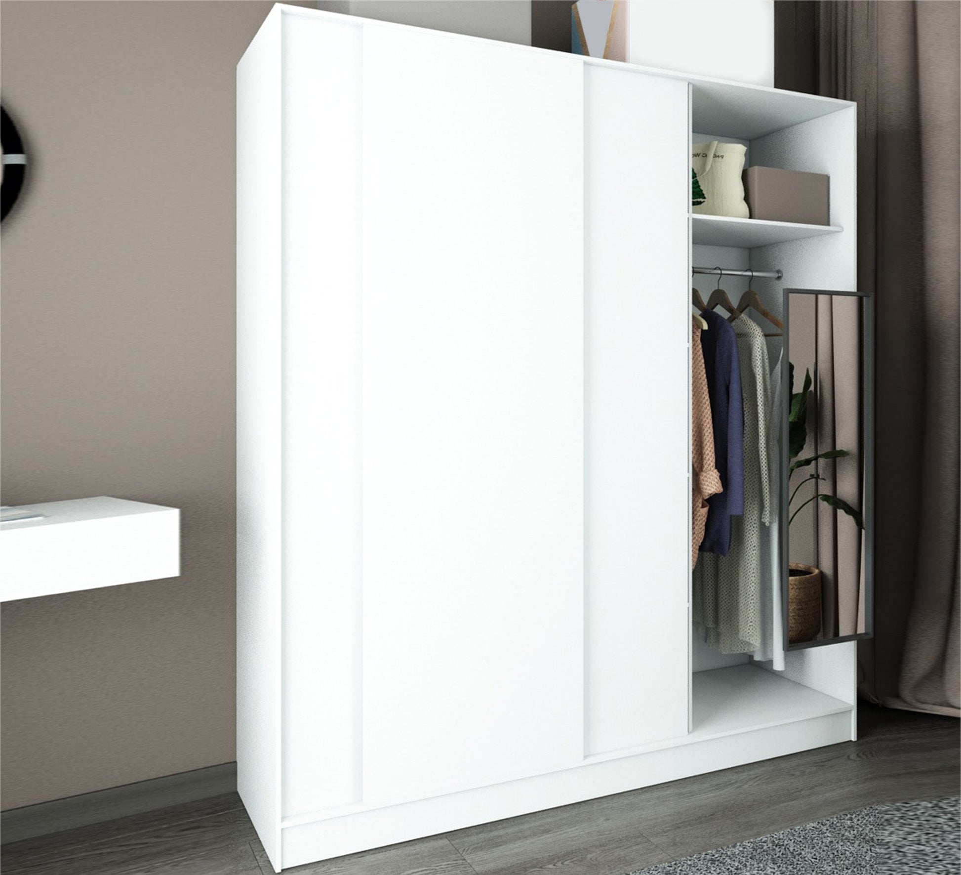 A cupboard with three sliding doors - Vitrine Furniture - Furniture
