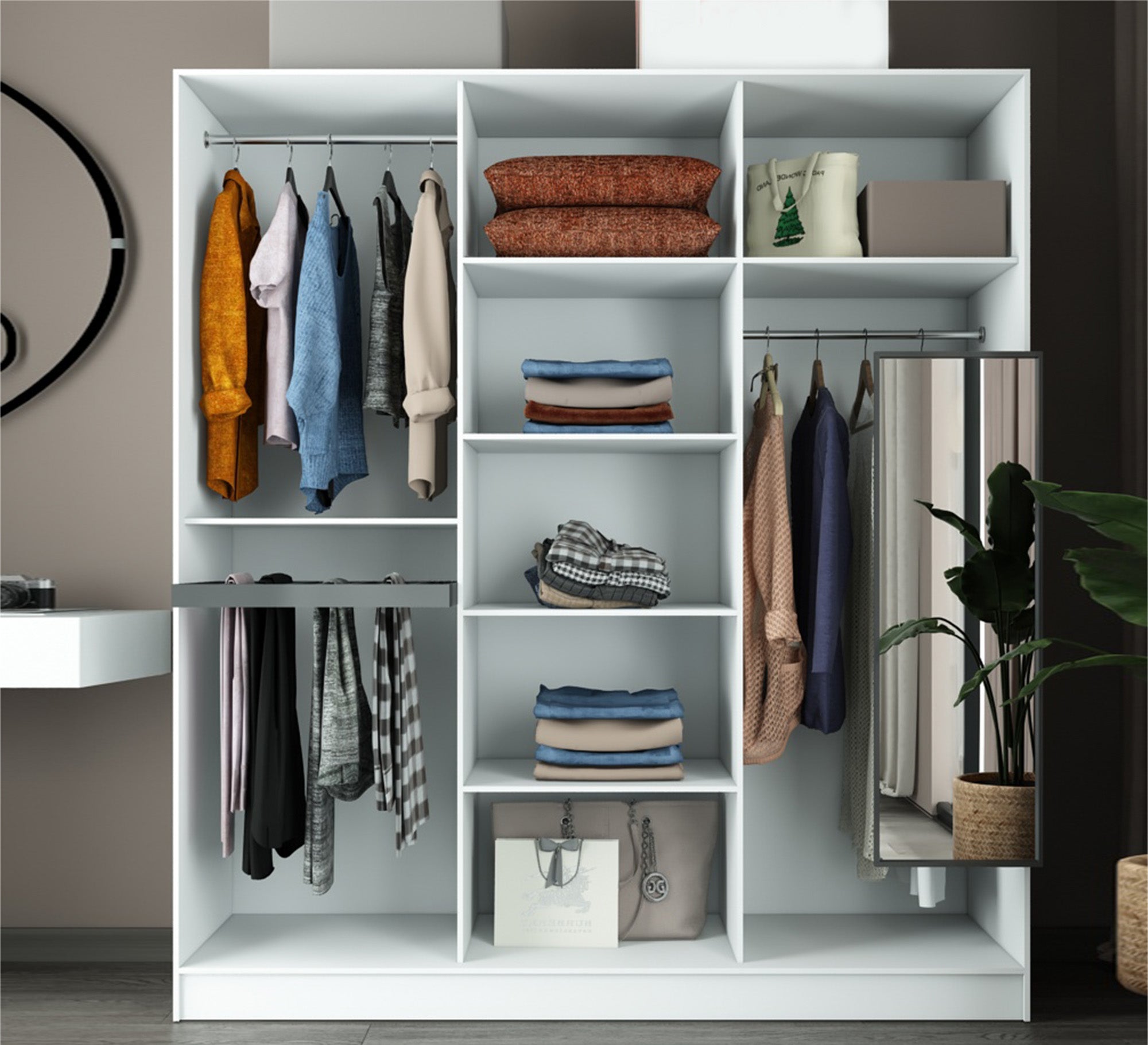 A cupboard with three sliding doors - Vitrine Furniture - Furniture