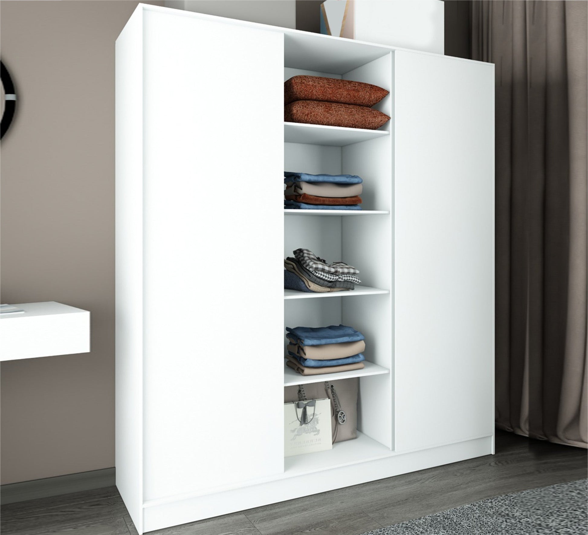A cupboard with three sliding doors - Vitrine Furniture - Furniture