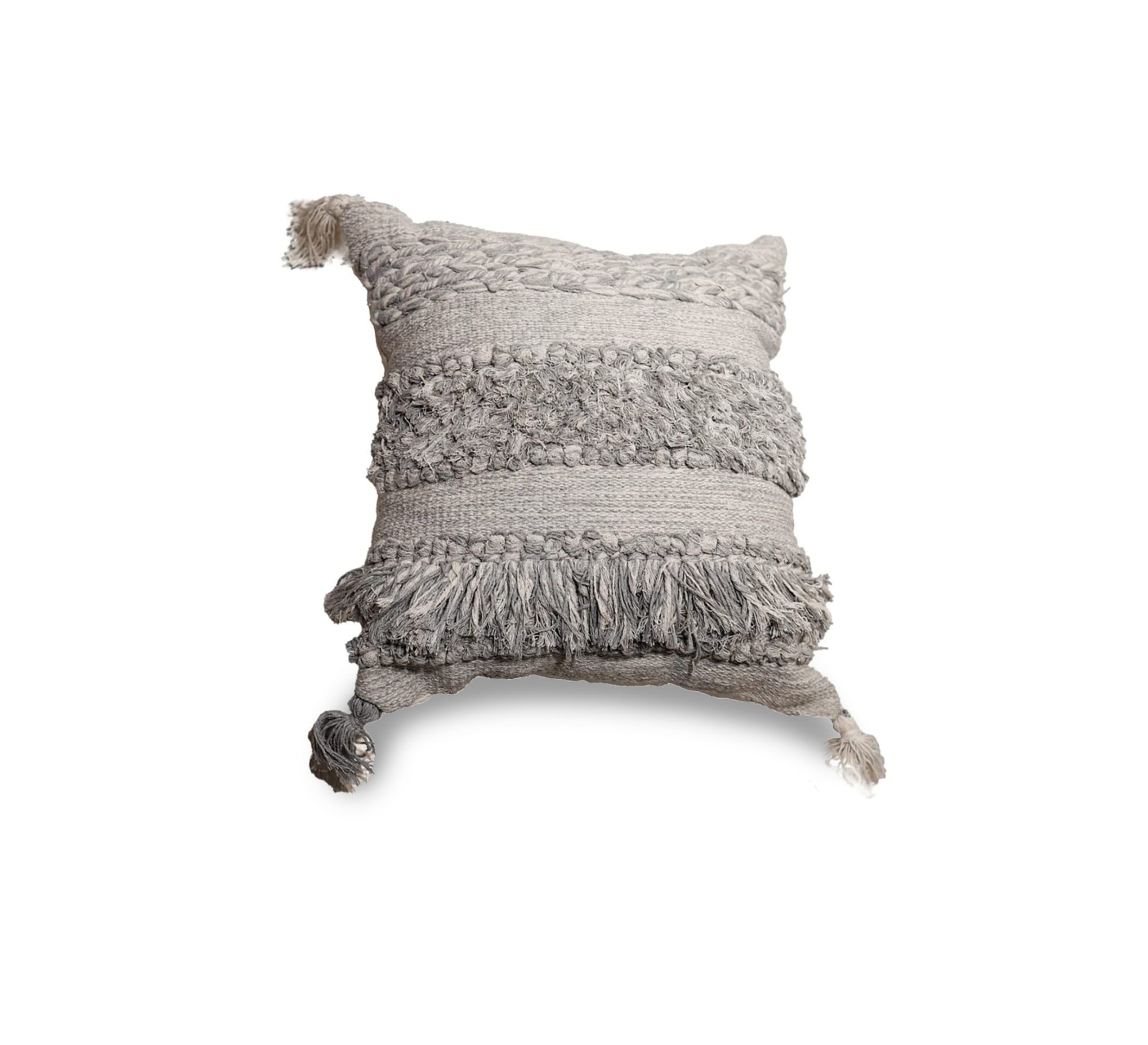 A cushion distinguished by its rich, multi - layered fabric. - Vitrine Furniture - Accessories