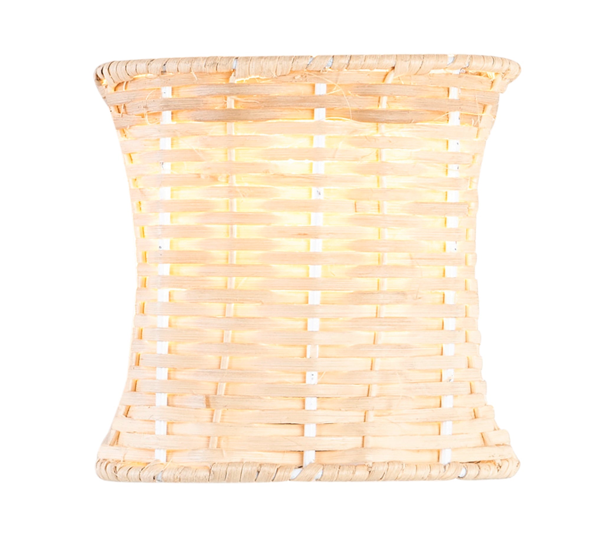 A cylindrical wall lamp with a slight curve in the middle. - Vitrine Furniture - Lighting