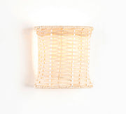 A cylindrical wall lamp with a slight curve in the middle. - Vitrine Furniture - Lighting