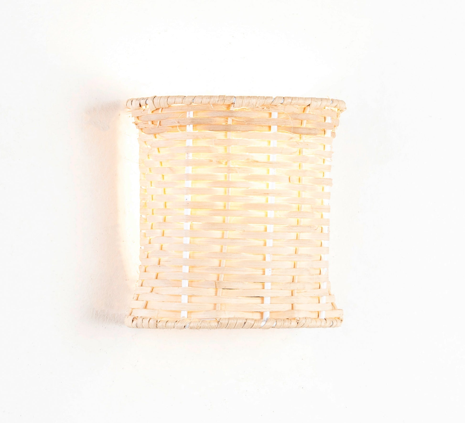 A cylindrical wall lamp with a slight curve in the middle. - Vitrine Furniture - Lighting