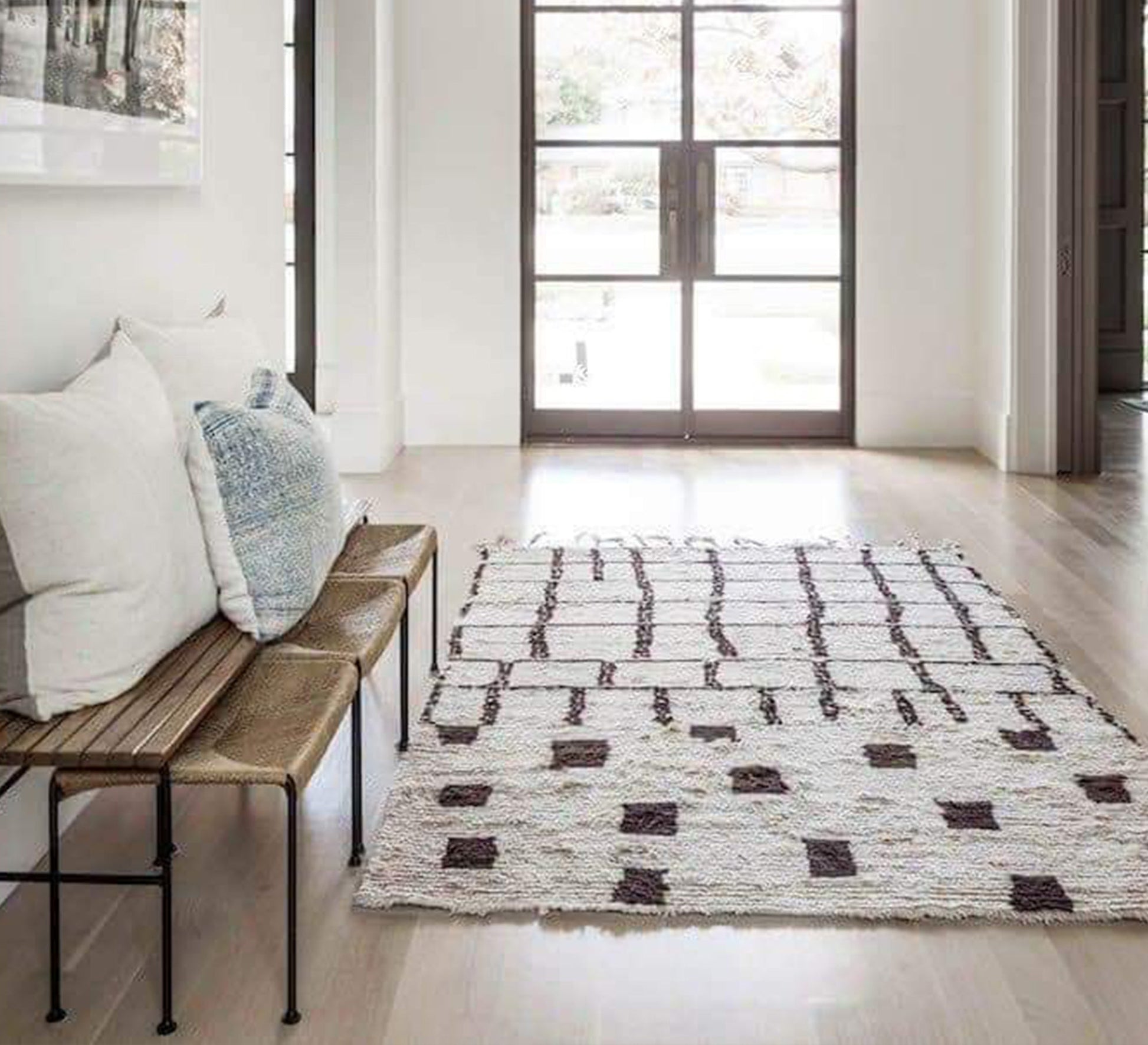 A decorative floor rug - Vitrine Furniture - Accessories