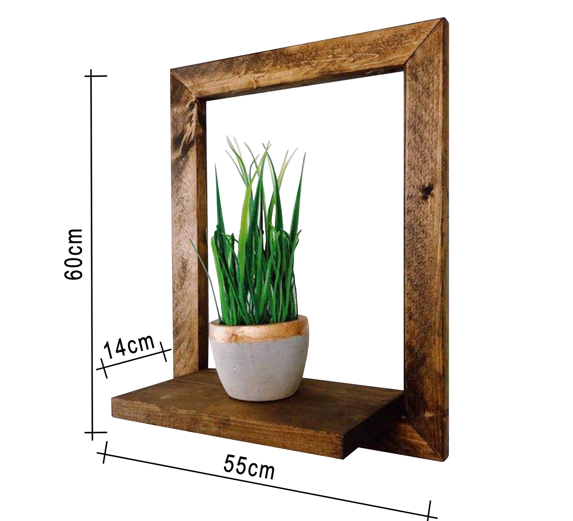 A decorative hanging shelf unit - Vitrine Furniture - Décor