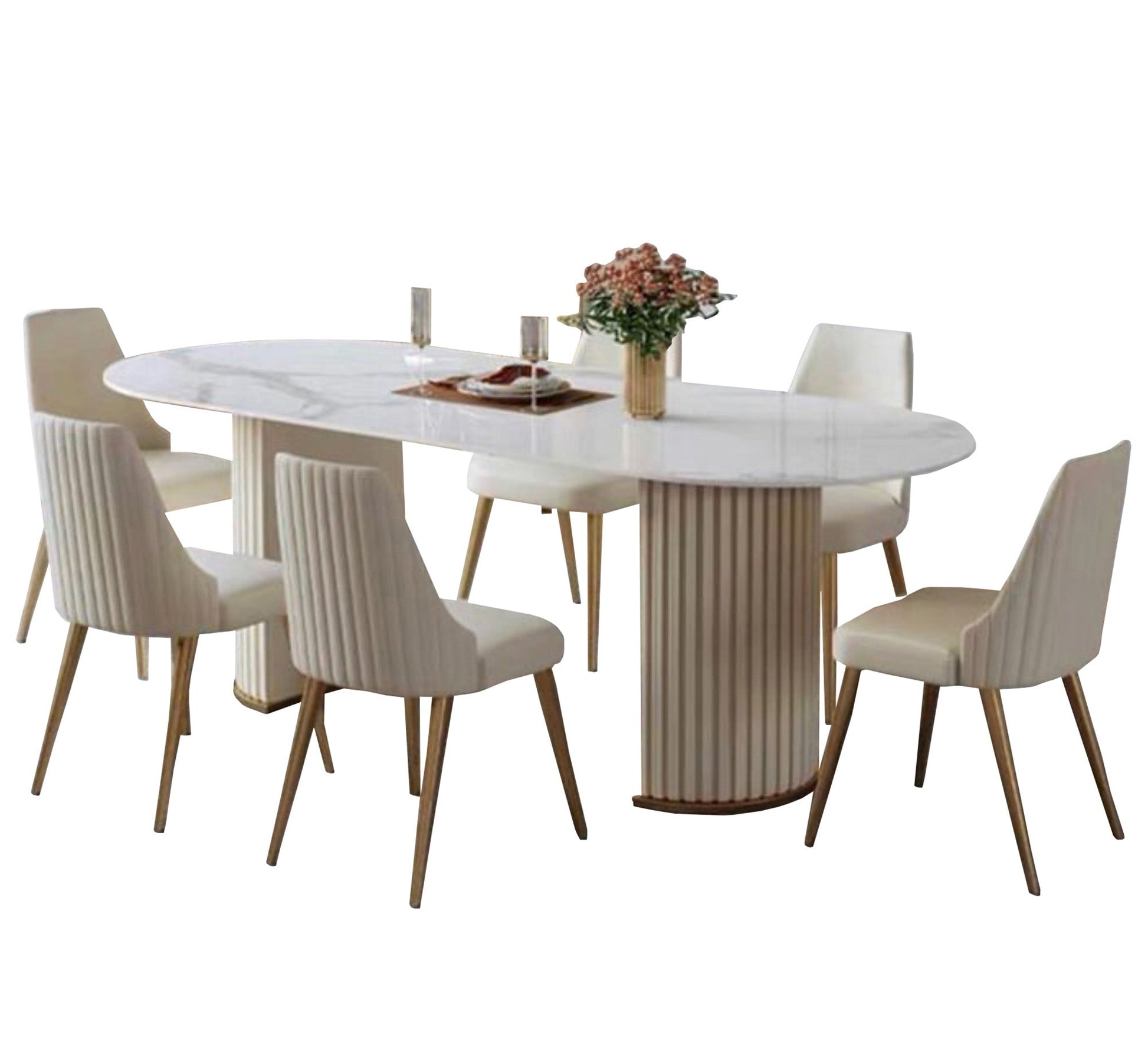 A dining table with a unique and elegant design - Vitrine Furniture - Furniture