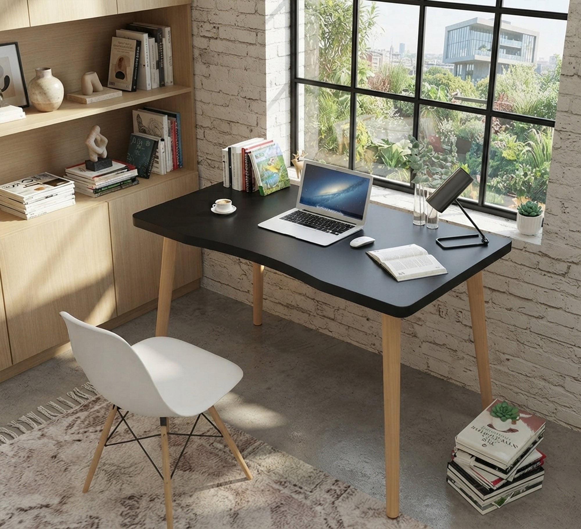A distinctive office with a simple design. - Vitrine Furniture - Desks