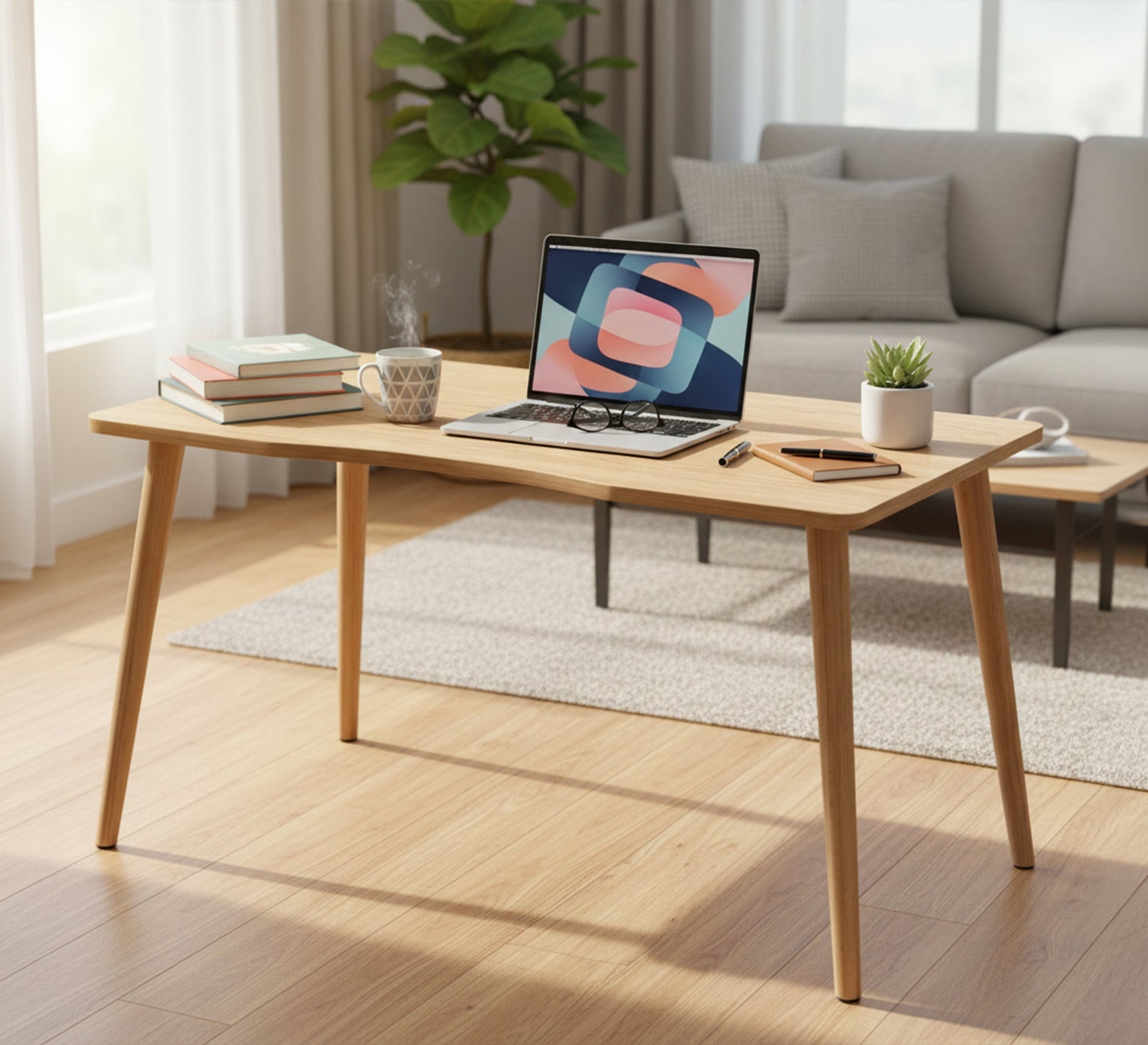 A distinctive office with a simple design. - Vitrine Furniture - Desks