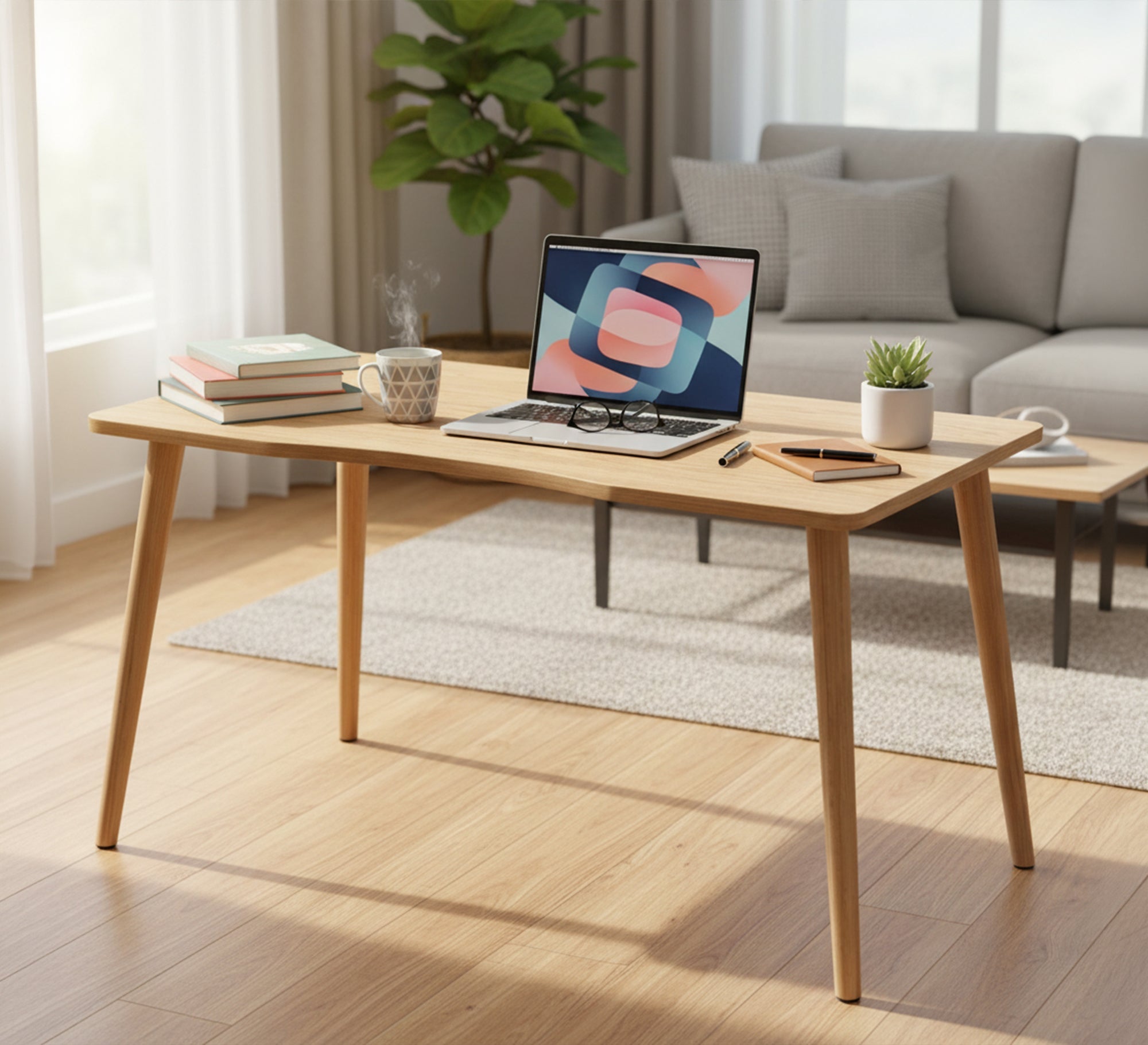 A distinctive office with a simple design. - Vitrine Furniture - Desks