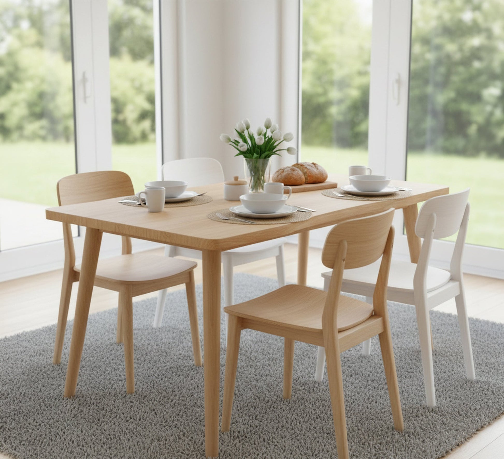 A distinctive office with a simple design. - Vitrine Furniture - Desks