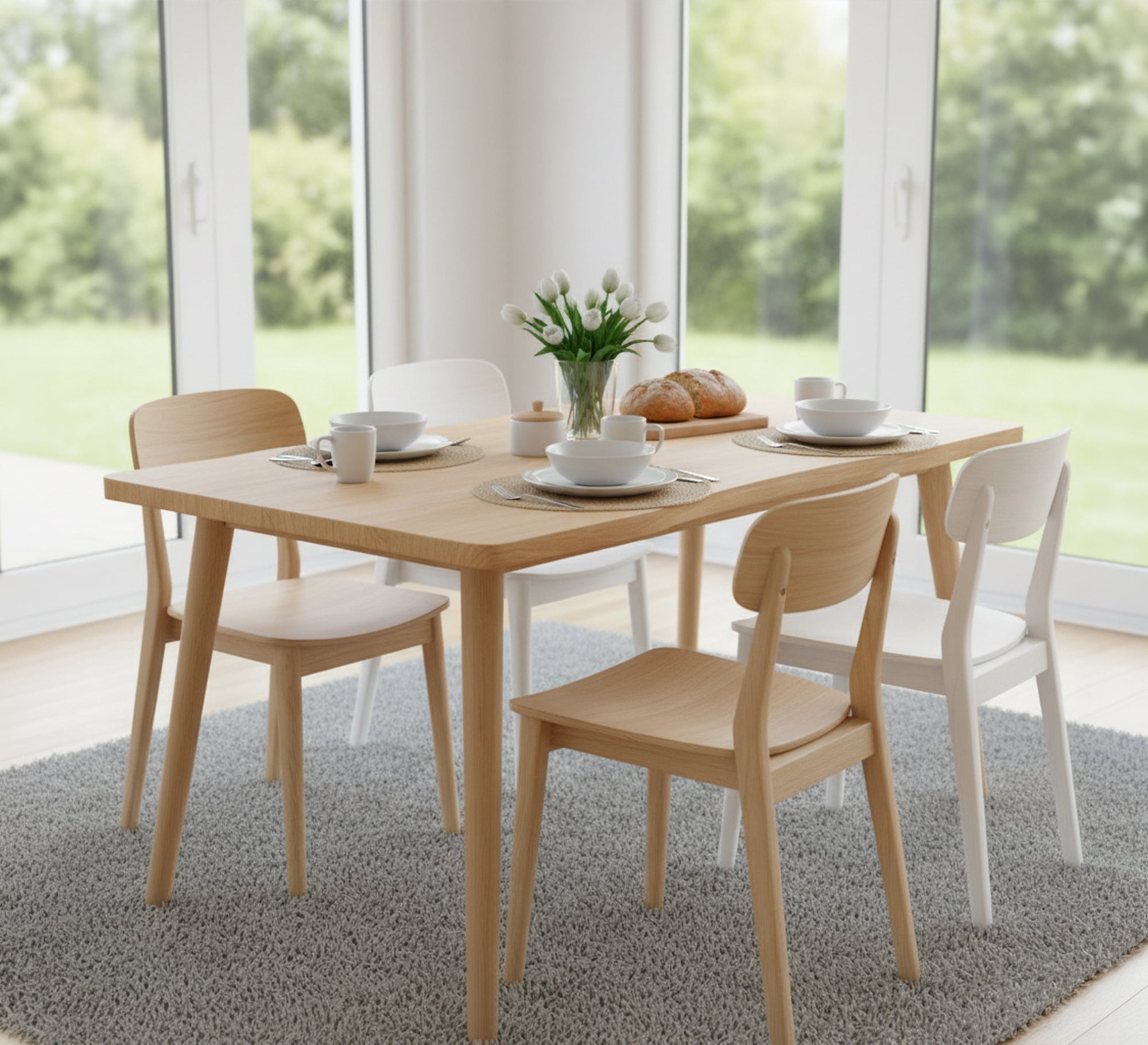 A distinctive office with a simple design. - Vitrine Furniture - Desks
