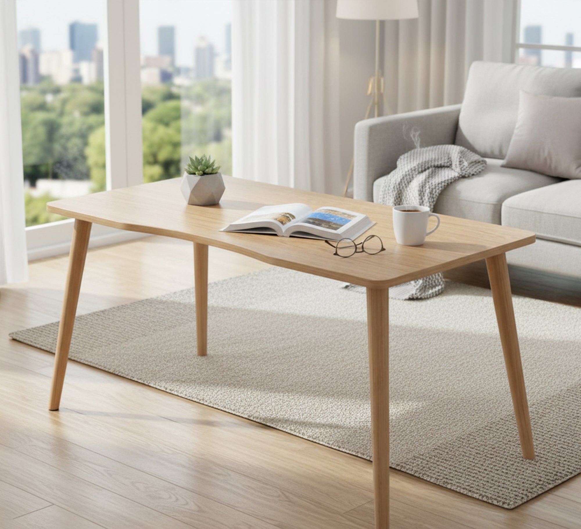 A distinctive office with a simple design. - Vitrine Furniture - Desks