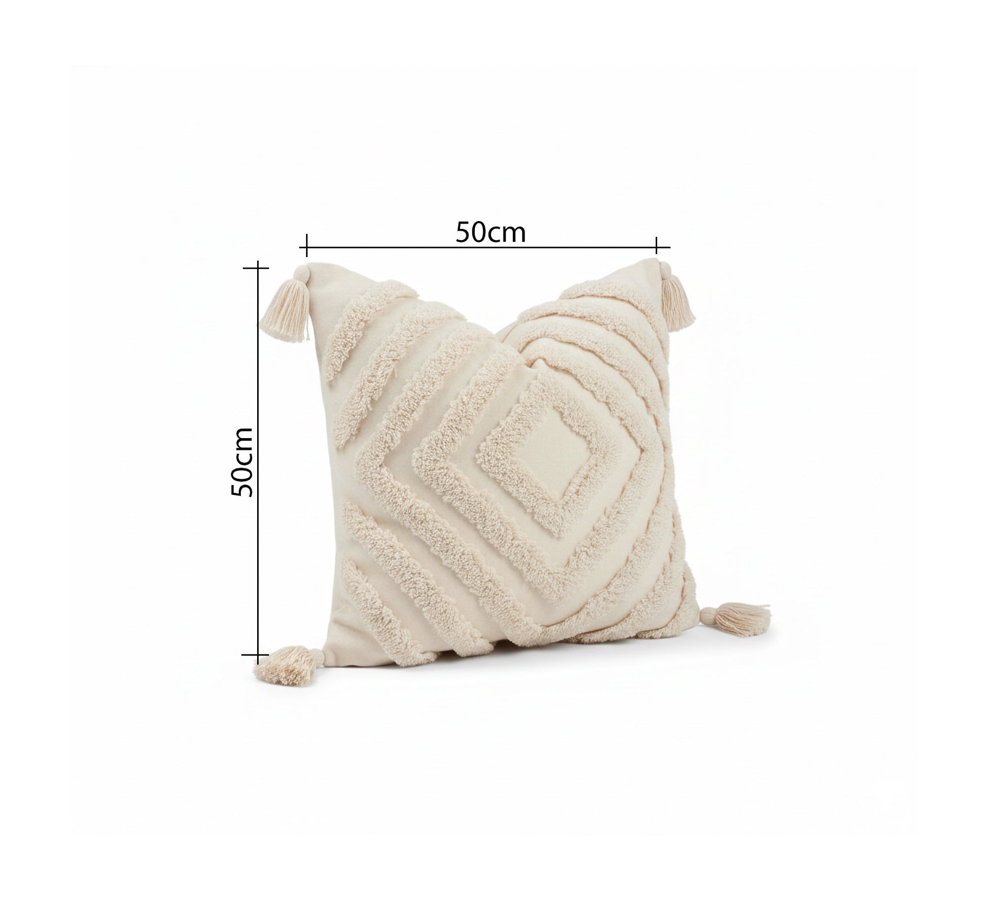 A distinctive square cushion with a thick pile - Vitrine Furniture - Accessories