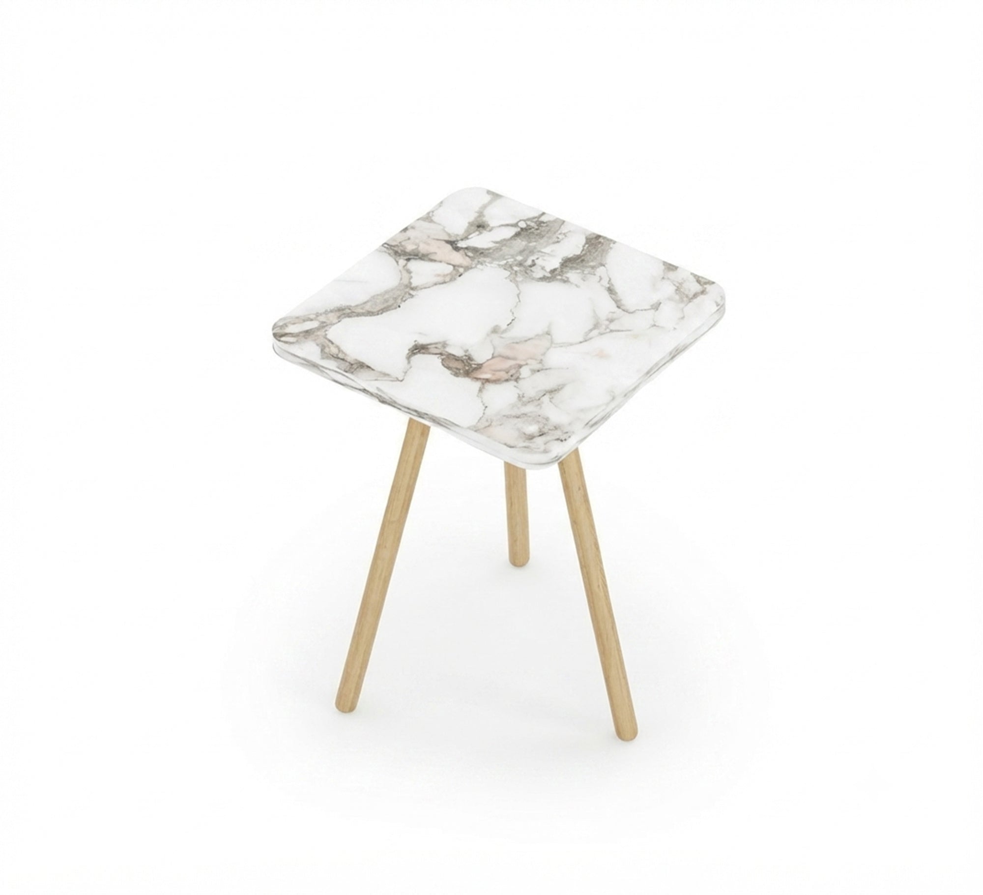 A distinctive square side table with a beautiful design - Vitrine Furniture - Side Tables