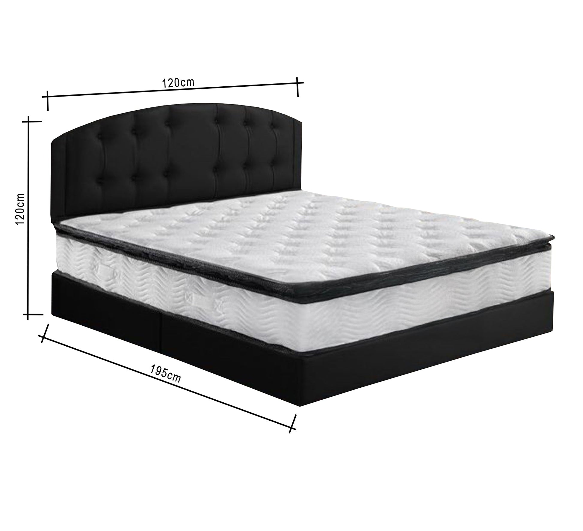 A distinctively designed upholstered bed - Vitrine Furniture - Furniture